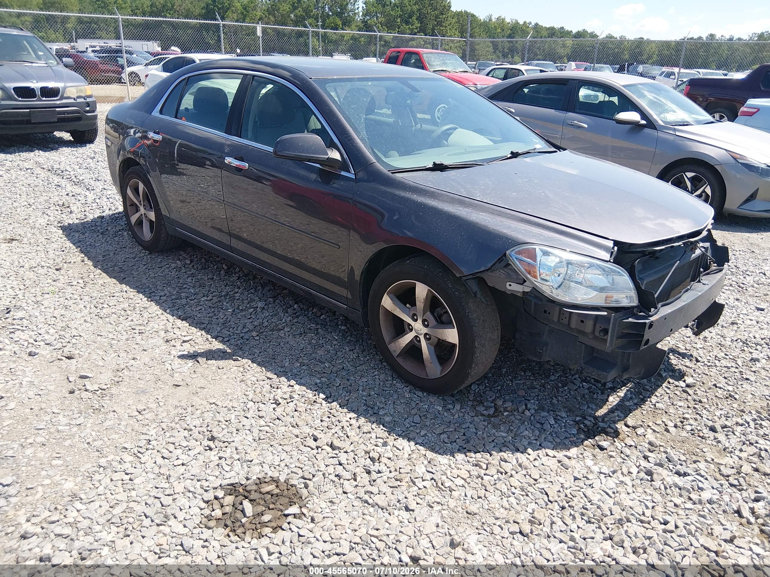 2012 Chevrolet Malibu 1lt Black vin: 1G1ZC5E03CF397671