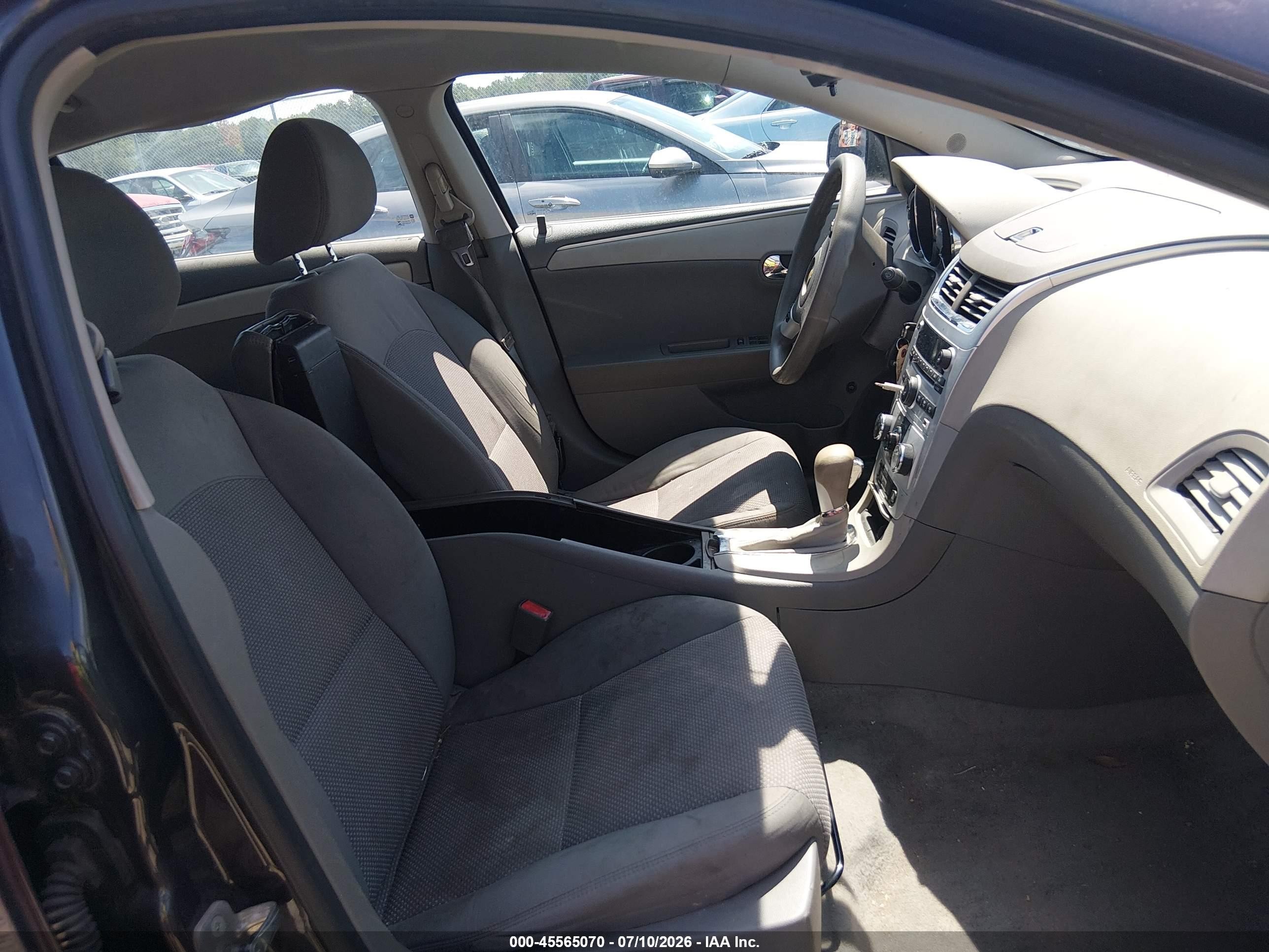 2012 Chevrolet Malibu 1lt Black vin: 1G1ZC5E03CF397671