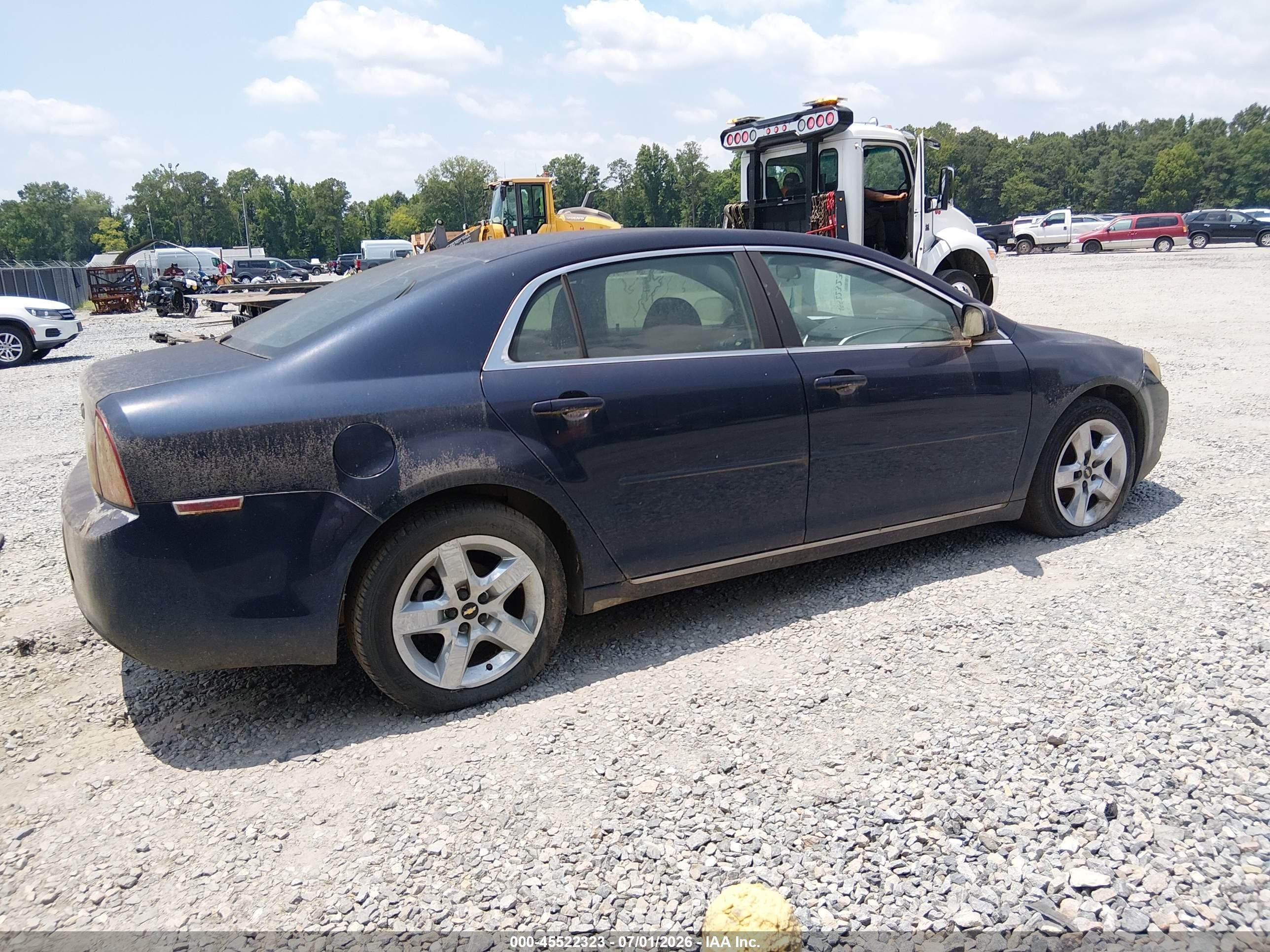 2010 Chevrolet Malibu Lt Blue vin: 1G1ZC5E04AF183527