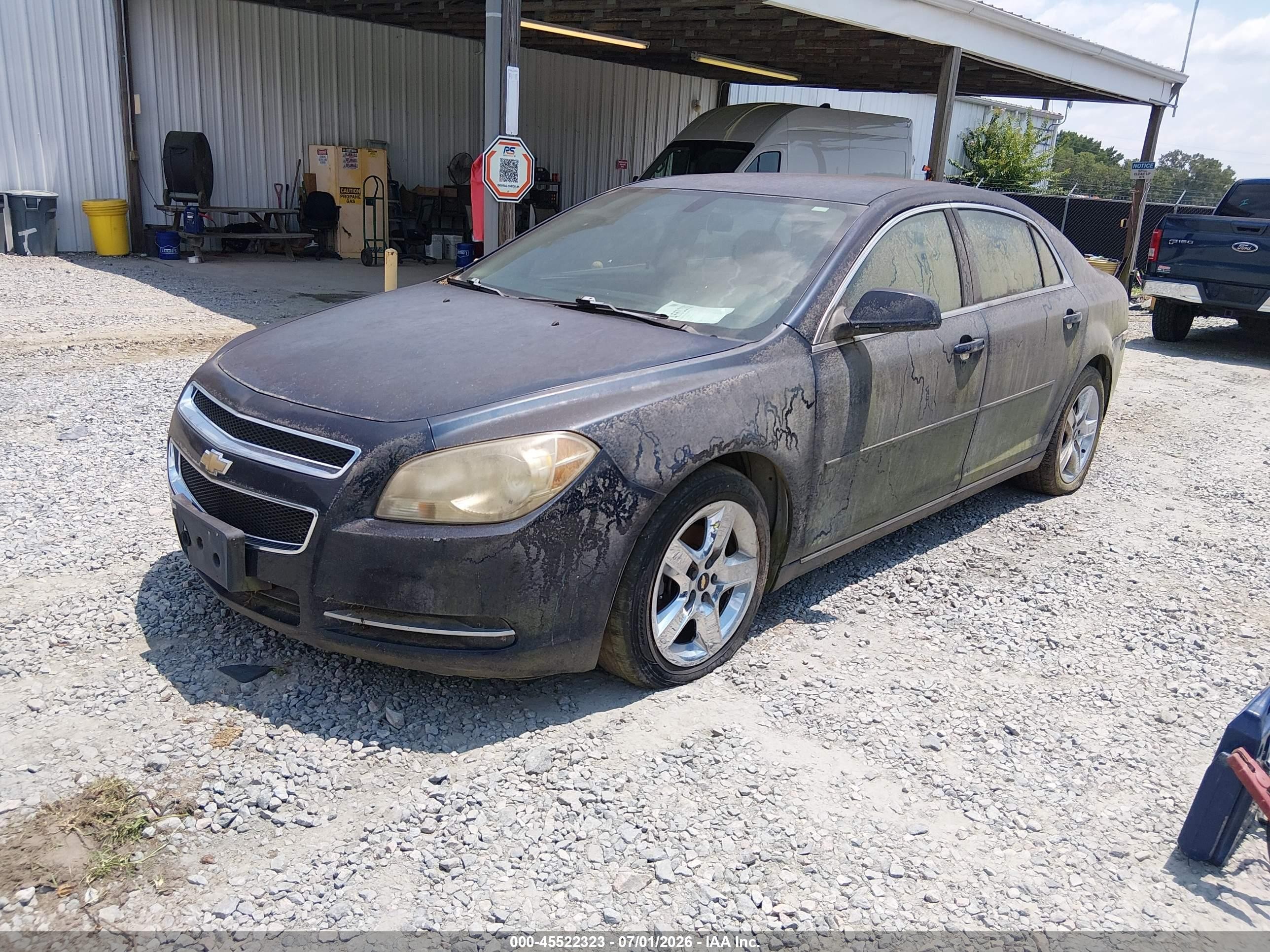 2010 Chevrolet Malibu Lt Blue vin: 1G1ZC5E04AF183527