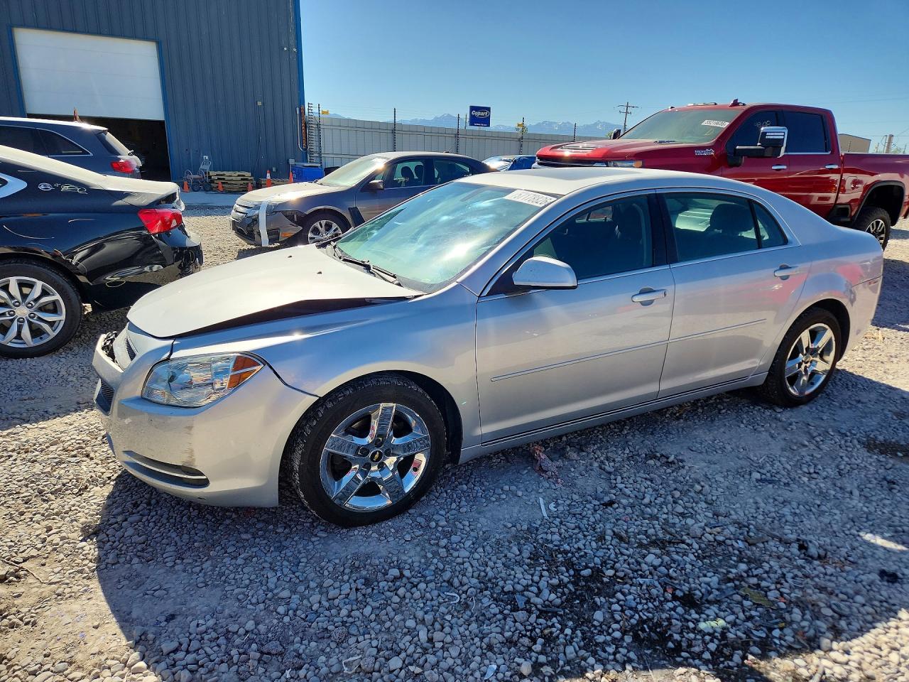 2010 Chevrolet Malibu 1lt Silver vin: 1G1ZC5E04AF216462