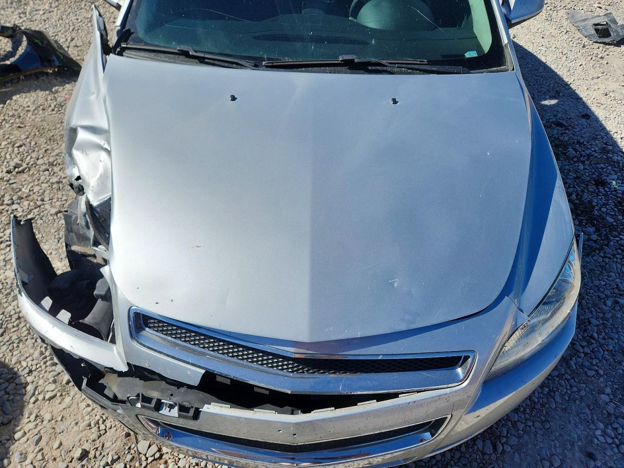2010 Chevrolet Malibu 1lt Silver vin: 1G1ZC5E04AF216462