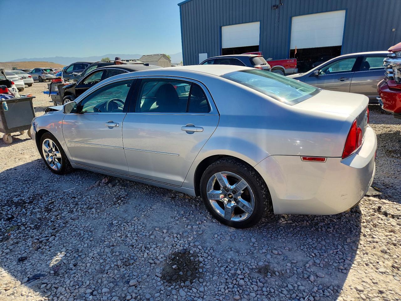 2010 Chevrolet Malibu 1lt Silver vin: 1G1ZC5E04AF216462