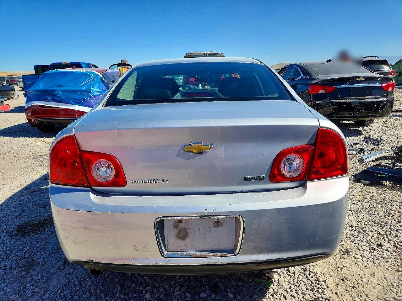 2010 Chevrolet Malibu 1lt Silver vin: 1G1ZC5E04AF216462