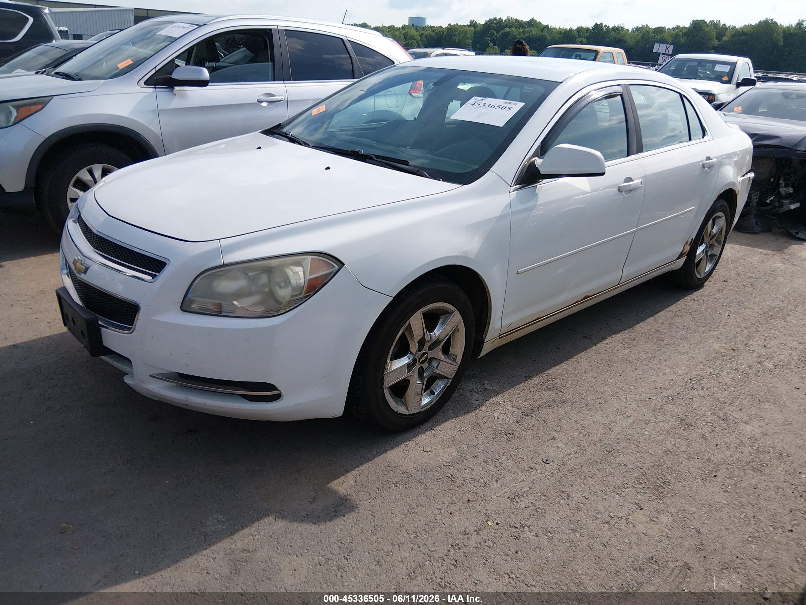 2010 Chevrolet Malibu Lt Белый vin: 1G1ZC5E04AF245590
