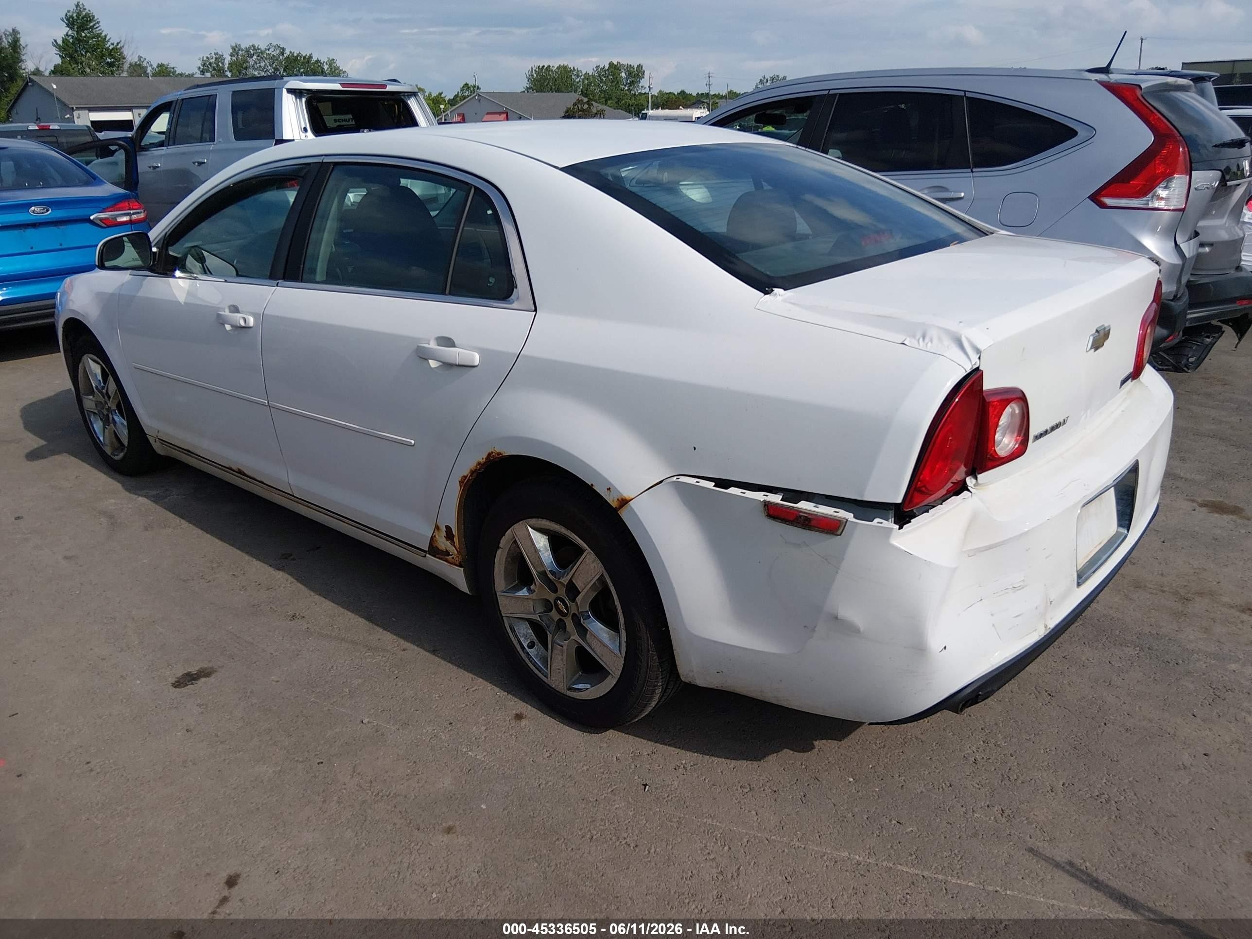 2010 Chevrolet Malibu Lt Белый vin: 1G1ZC5E04AF245590
