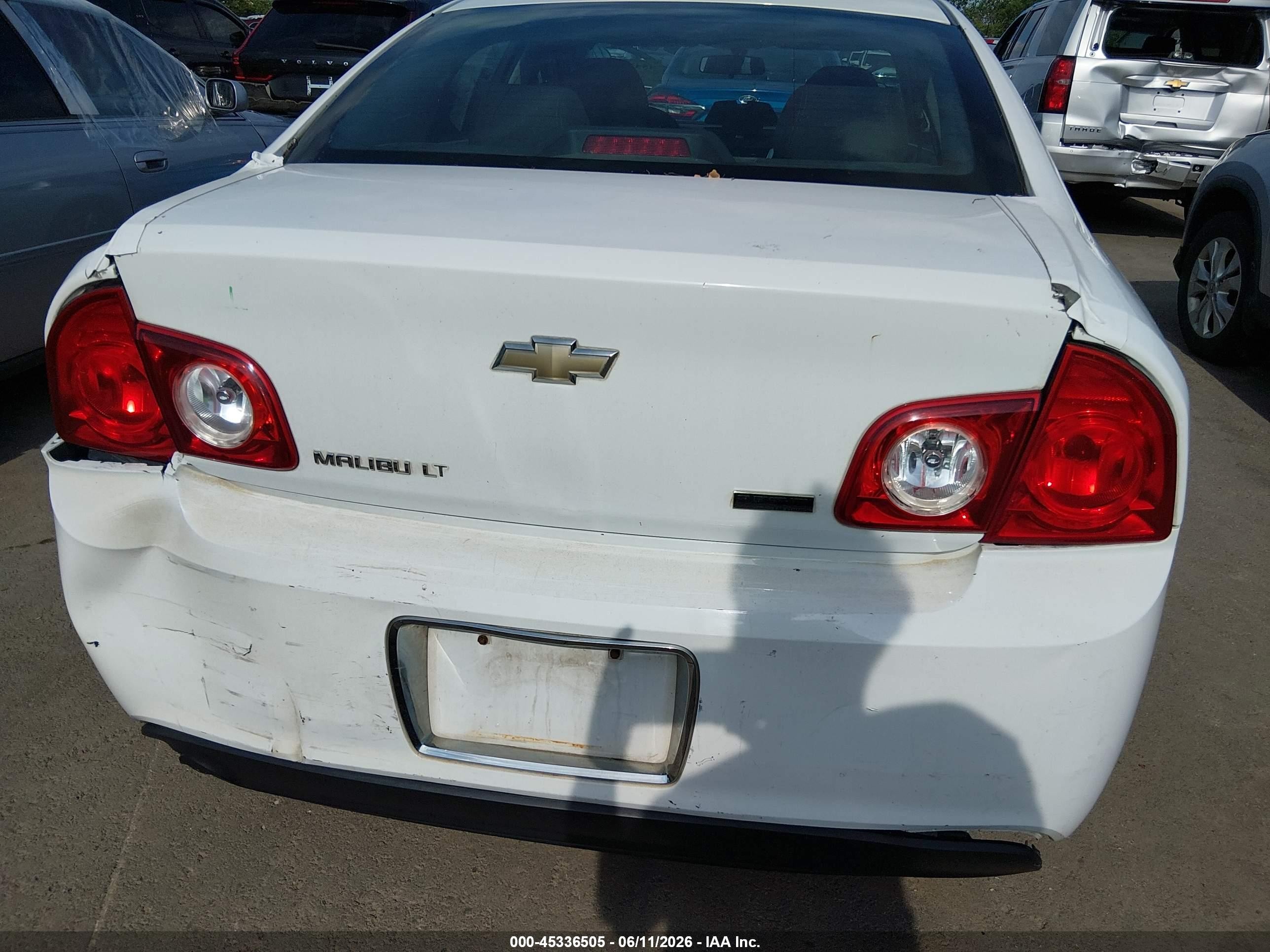 2010 Chevrolet Malibu Lt Белый vin: 1G1ZC5E04AF245590