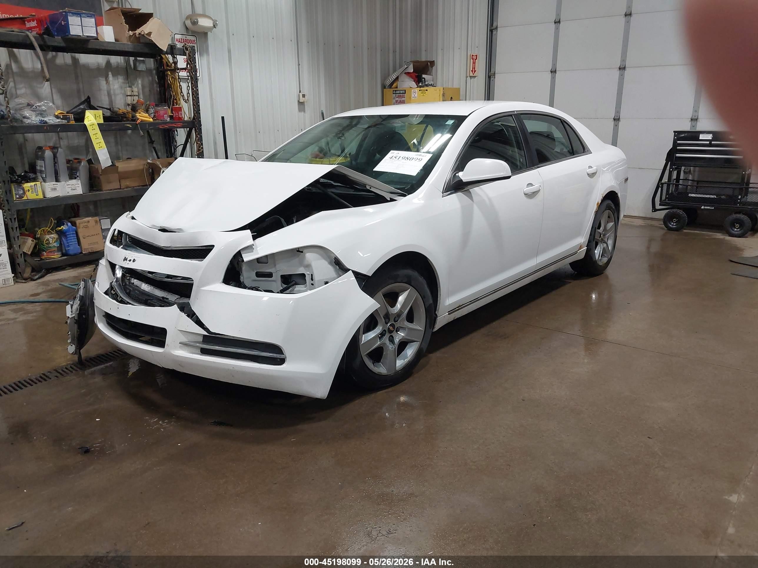2010 Chevrolet Malibu Lt Белый vin: 1G1ZC5E04AF286429