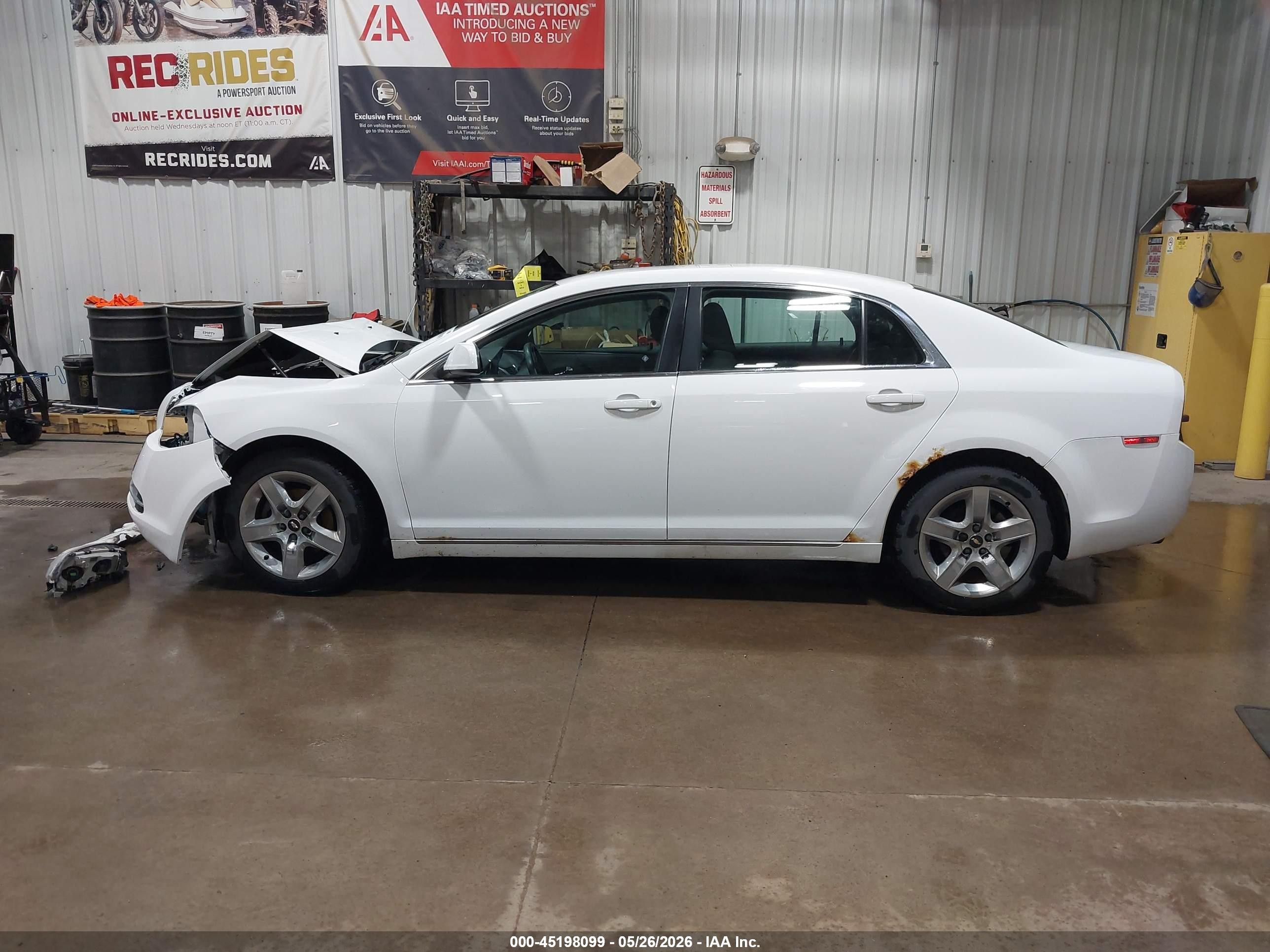 2010 Chevrolet Malibu Lt Белый vin: 1G1ZC5E04AF286429