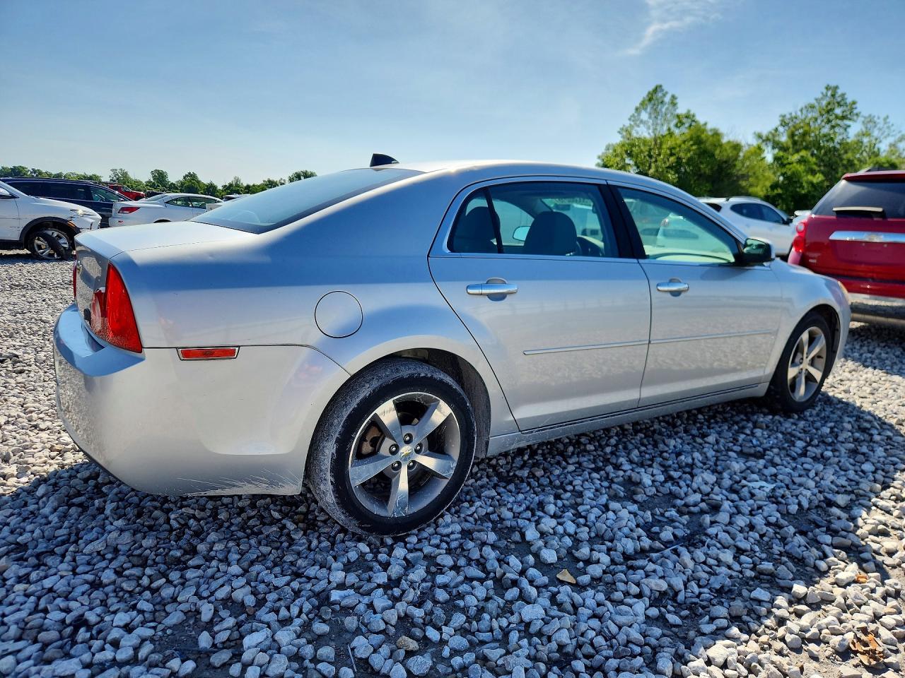 2012 Chevrolet Malibu 1lt Silver vin: 1G1ZC5E04CF128627