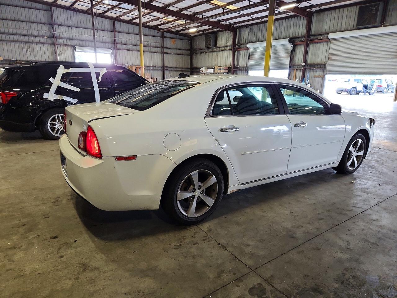 2012 Chevrolet Malibu 1lt White vin: 1G1ZC5E04CF152846