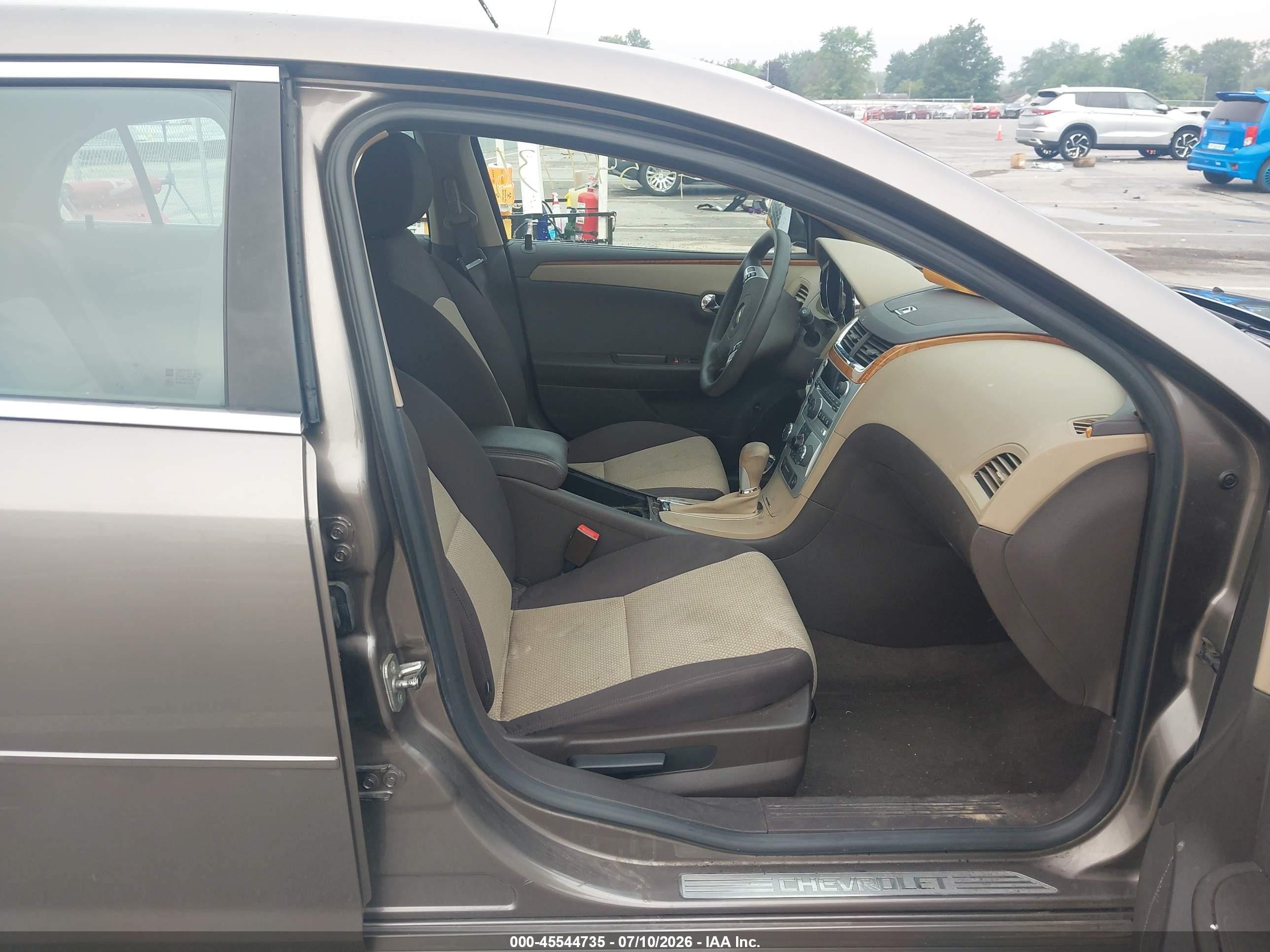 2012 Chevrolet Malibu 1lt Tan vin: 1G1ZC5E04CF165600