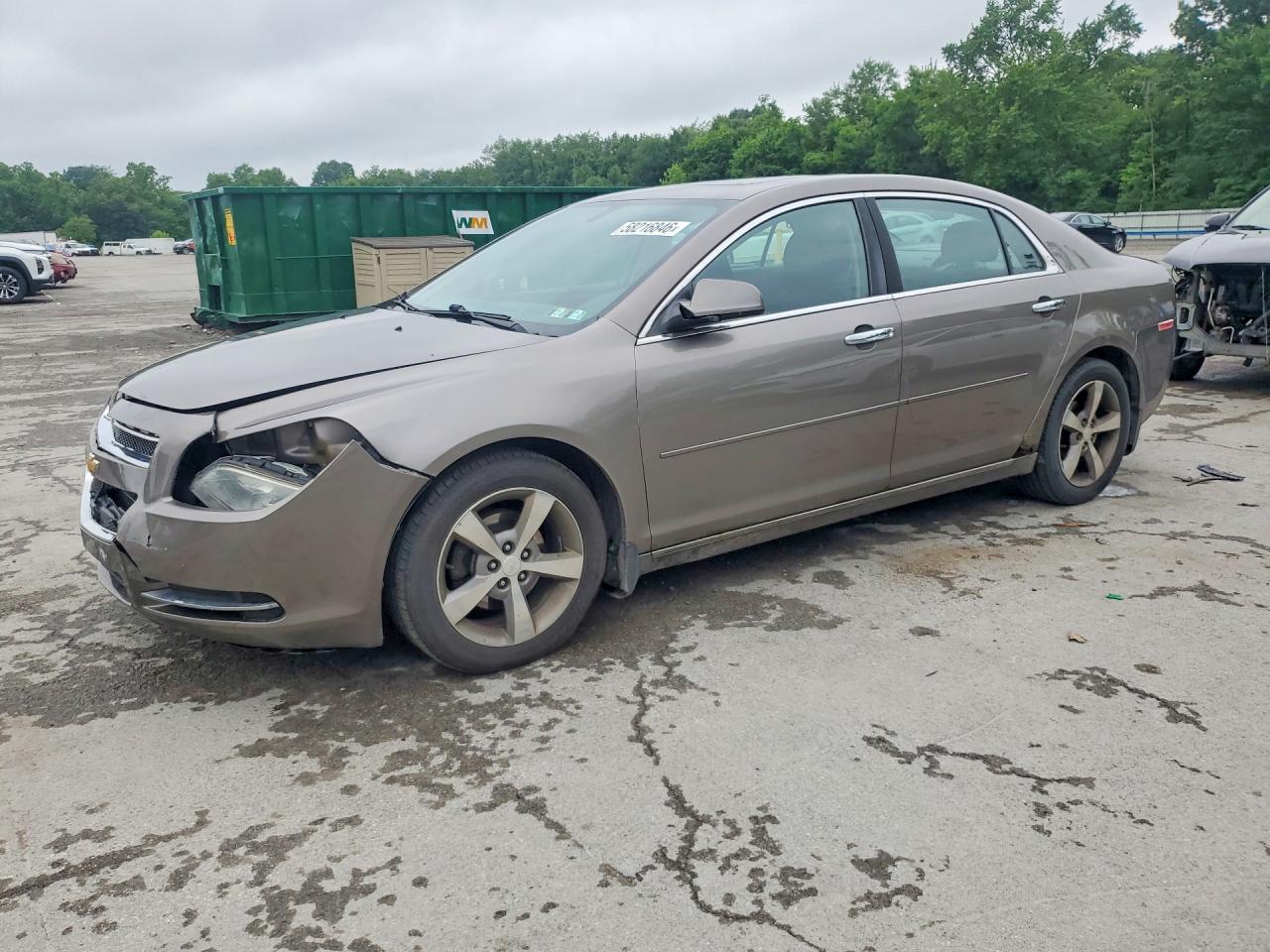 2012 Chevrolet Malibu 1lt Brown vin: 1G1ZC5E04CF192974