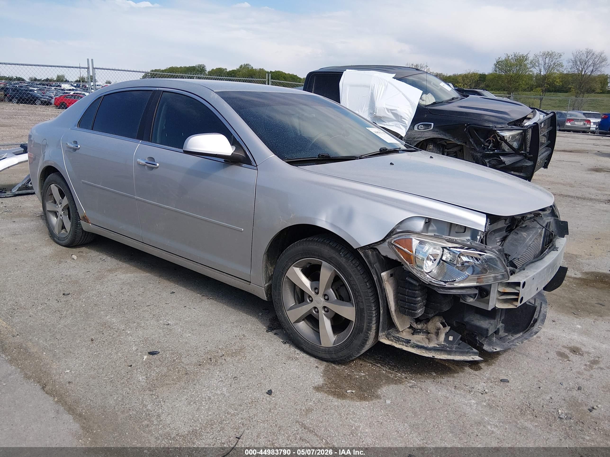 2012 Chevrolet Malibu 1lt Серебряный vin: 1G1ZC5E04CF210521