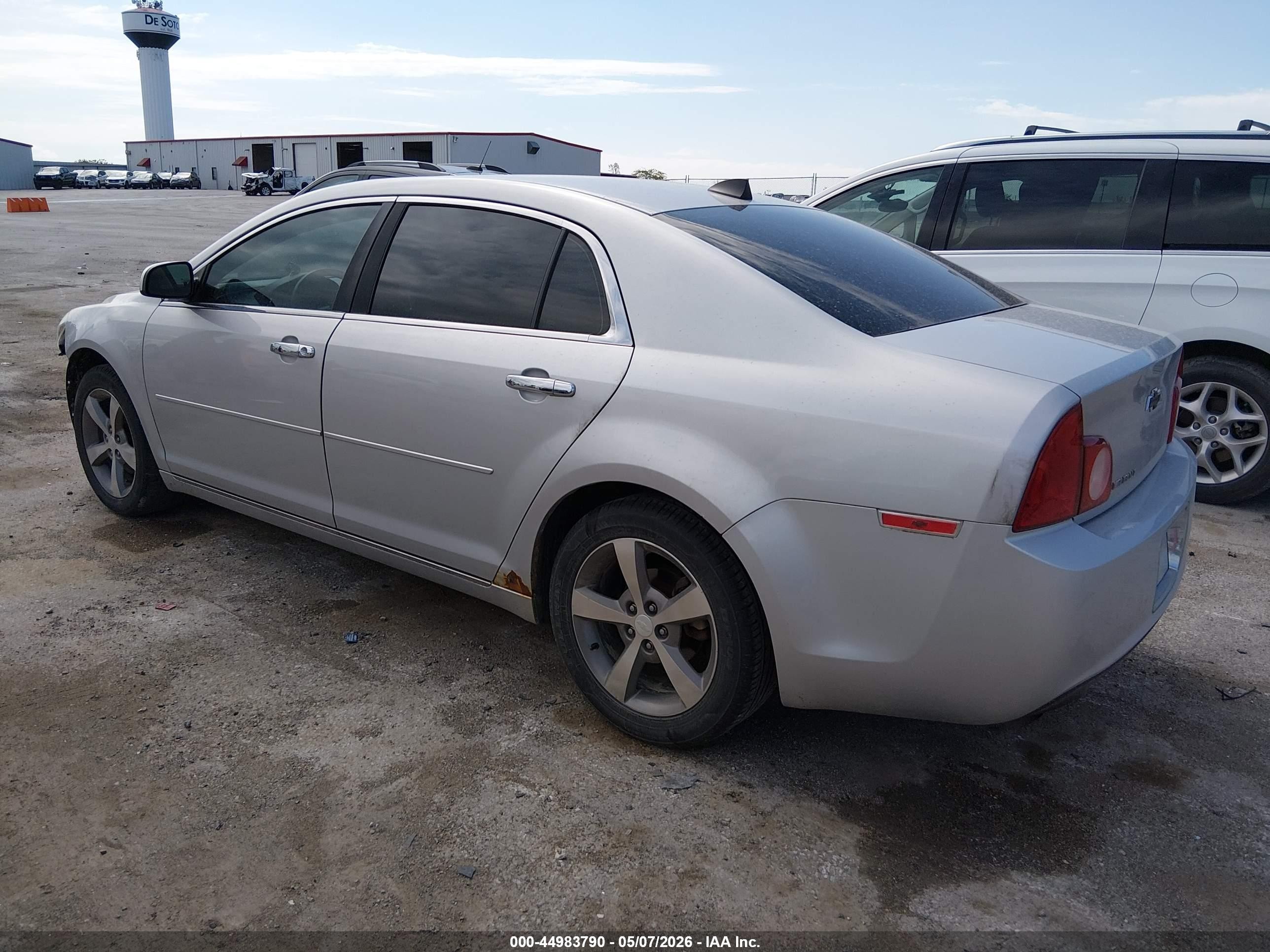 2012 Chevrolet Malibu 1lt Серебряный vin: 1G1ZC5E04CF210521