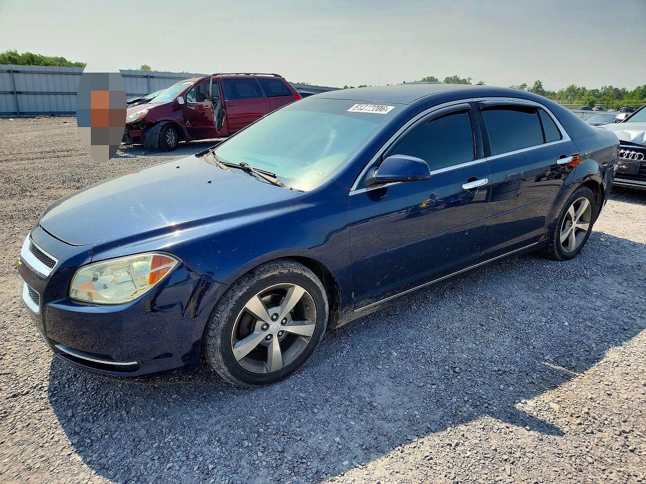 2012 Chevrolet Malibu 1lt Blue vin: 1G1ZC5E04CF243938