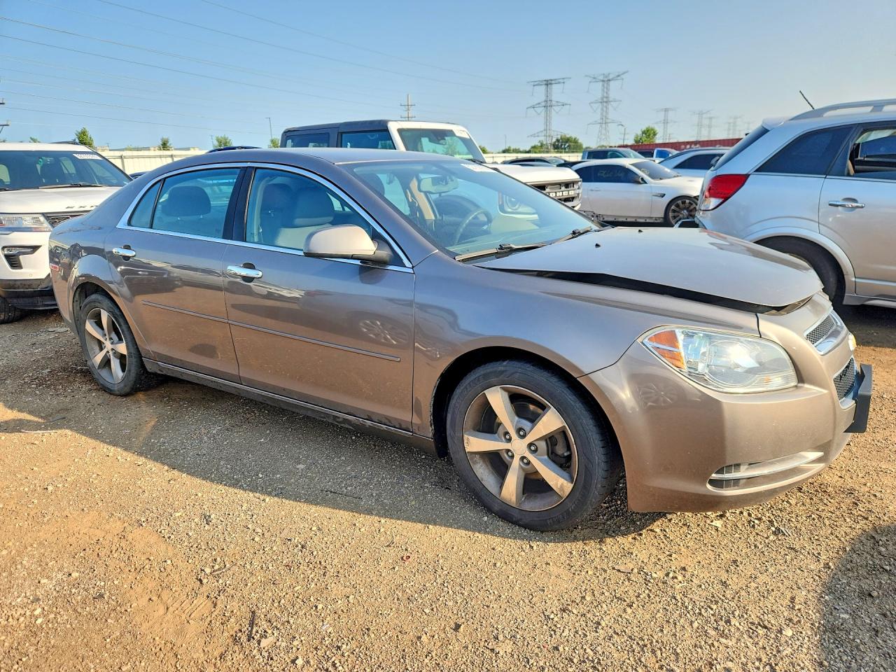 2012 Chevrolet Malibu 1lt Brown vin: 1G1ZC5E04CF284120