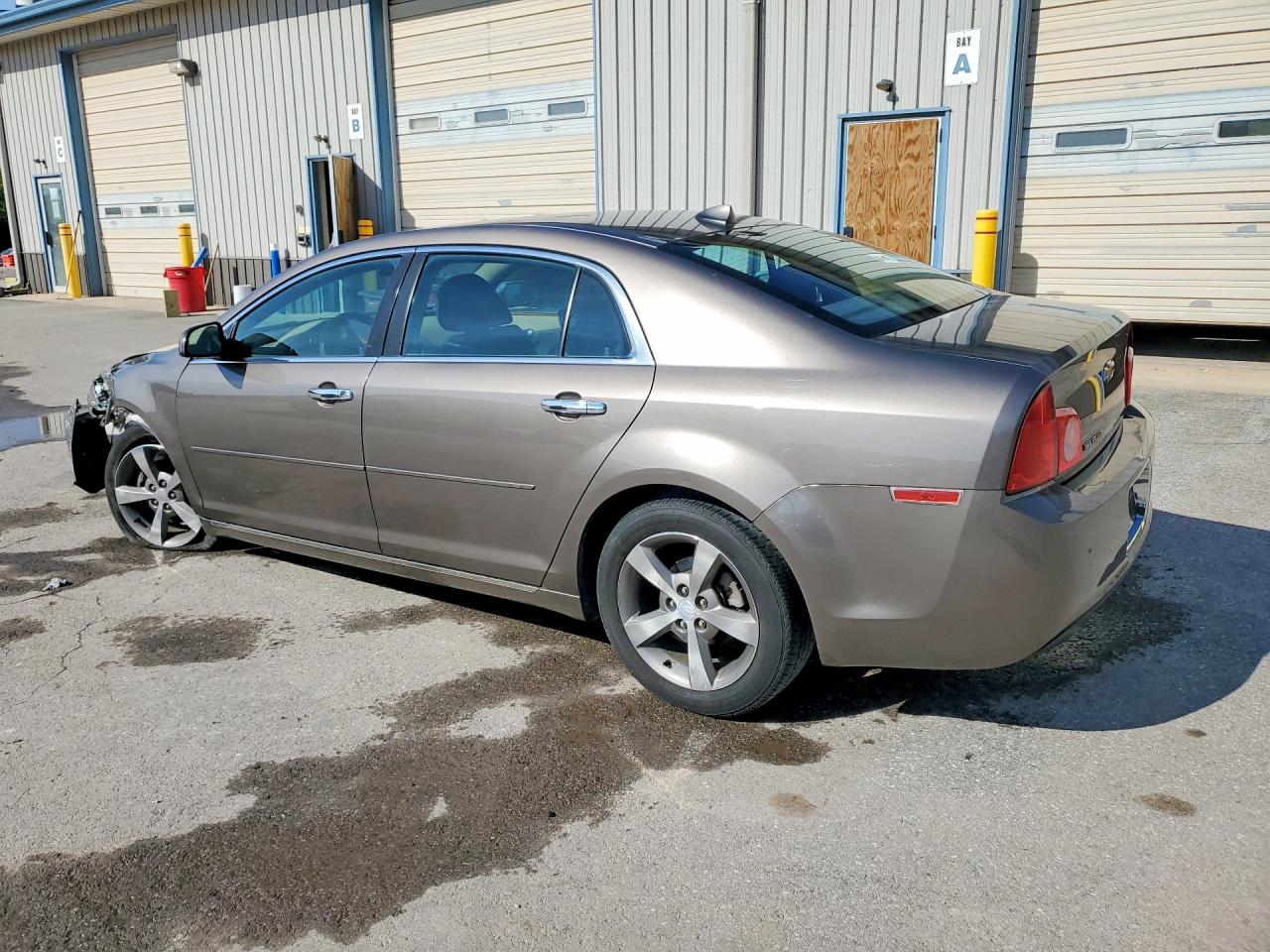 2012 Chevrolet Malibu 1lt Gray vin: 1G1ZC5E04CF313891