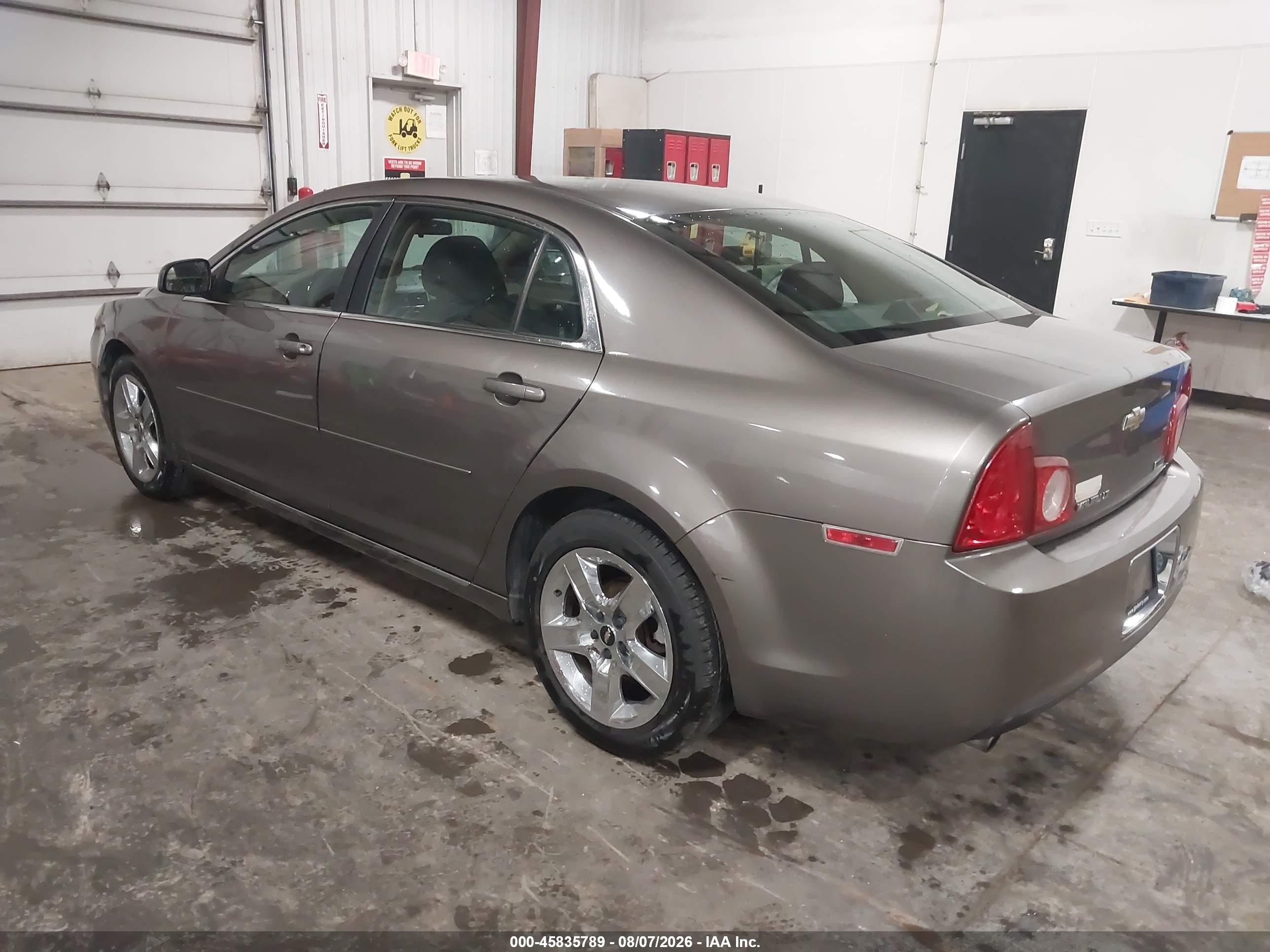 2010 Chevrolet Malibu Lt Beige vin: 1G1ZC5E05AF171225