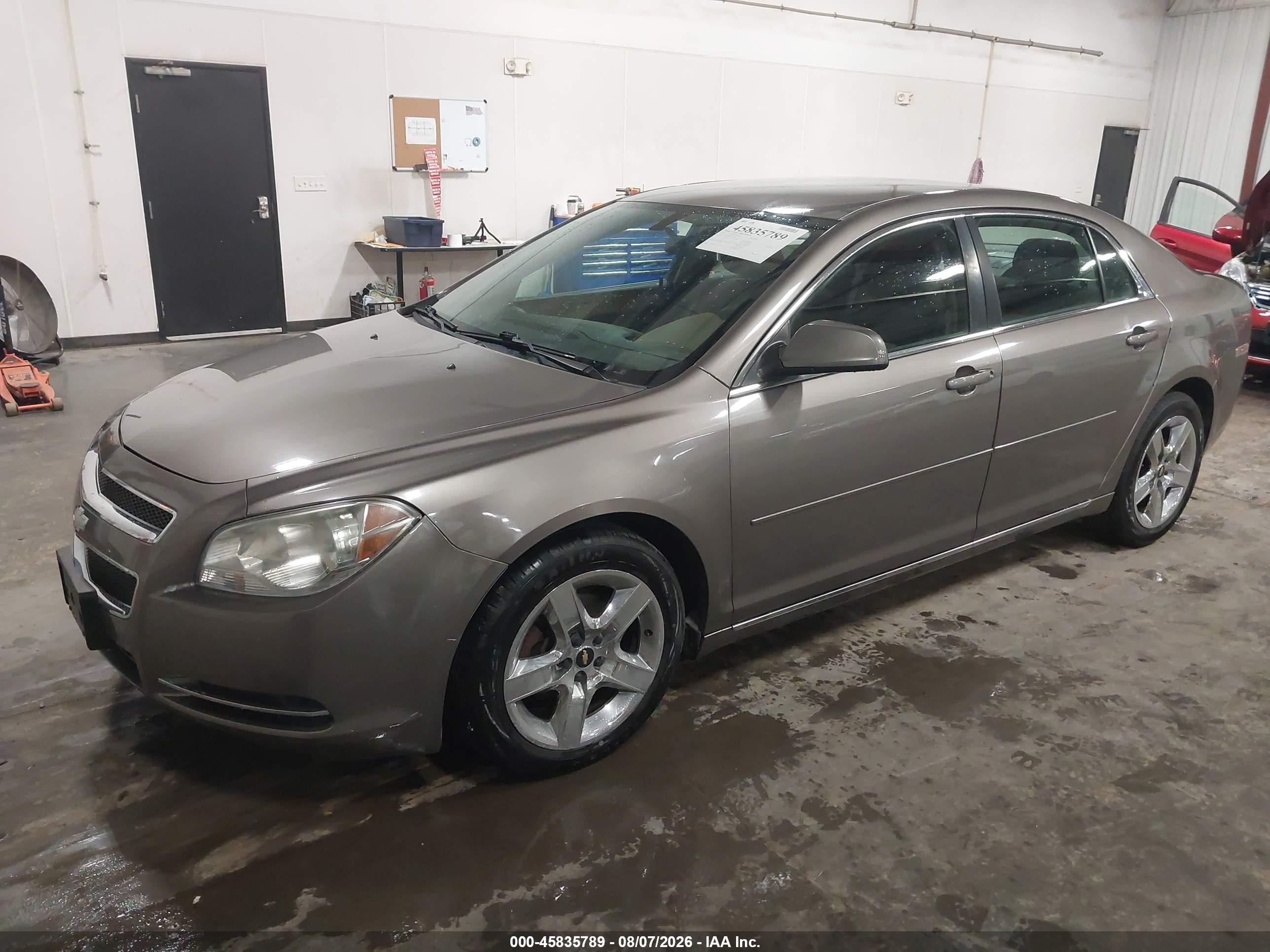 2010 Chevrolet Malibu Lt Beige vin: 1G1ZC5E05AF171225