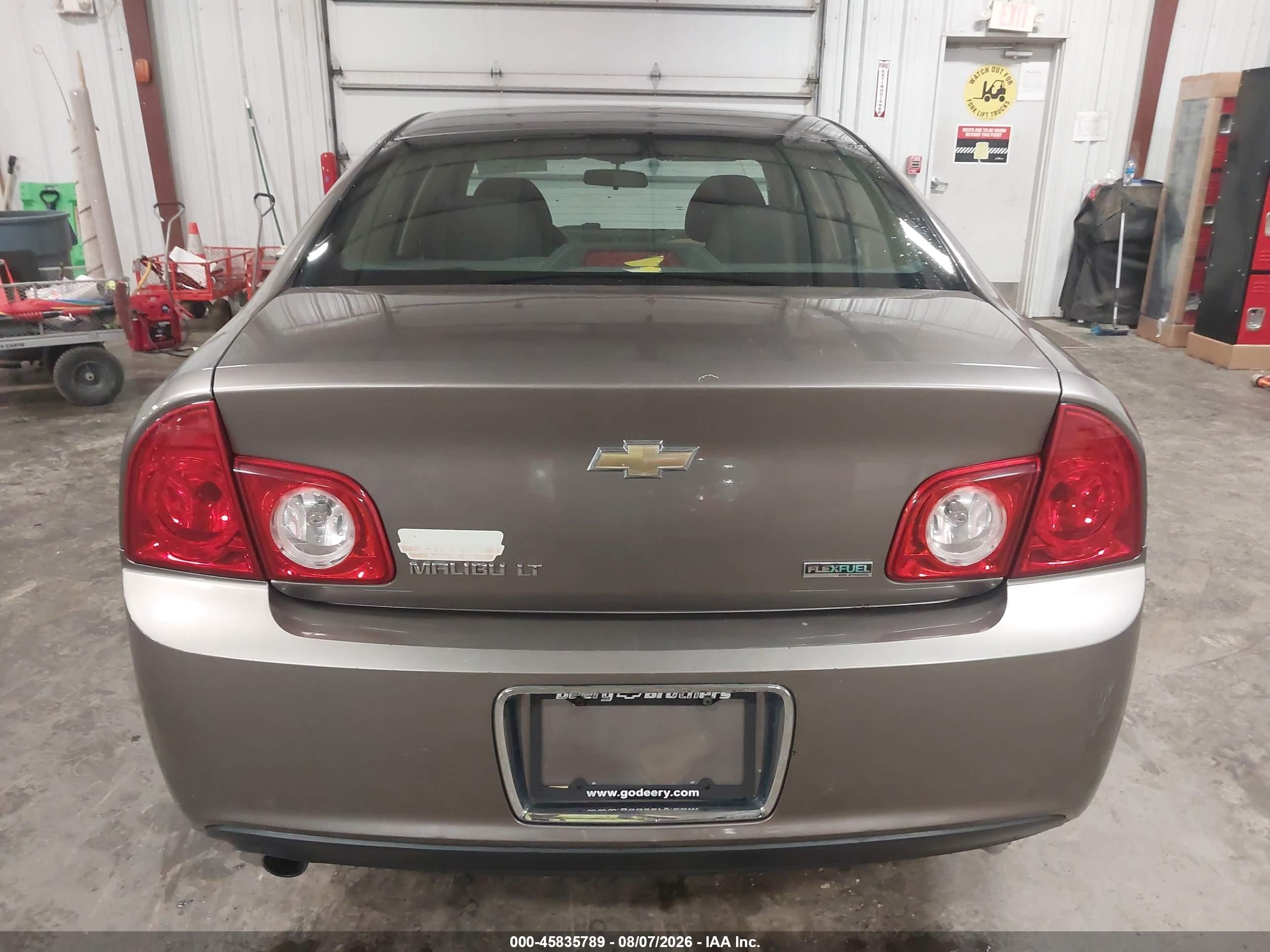2010 Chevrolet Malibu Lt Beige vin: 1G1ZC5E05AF171225