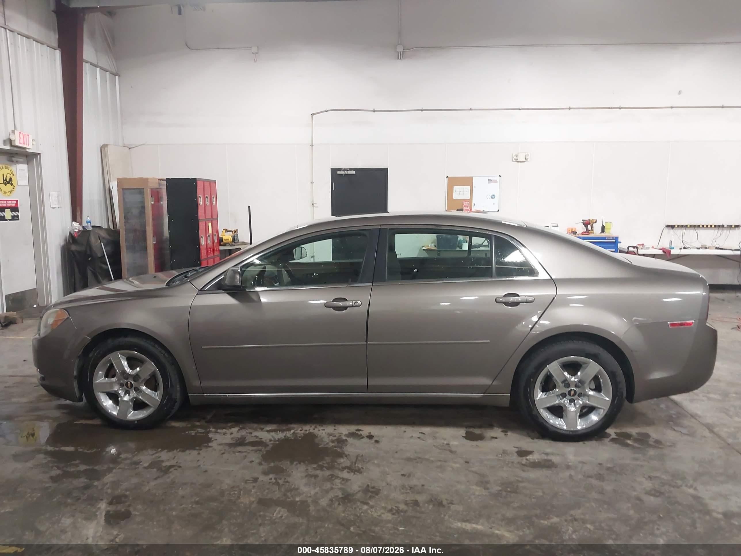 2010 Chevrolet Malibu Lt Beige vin: 1G1ZC5E05AF171225