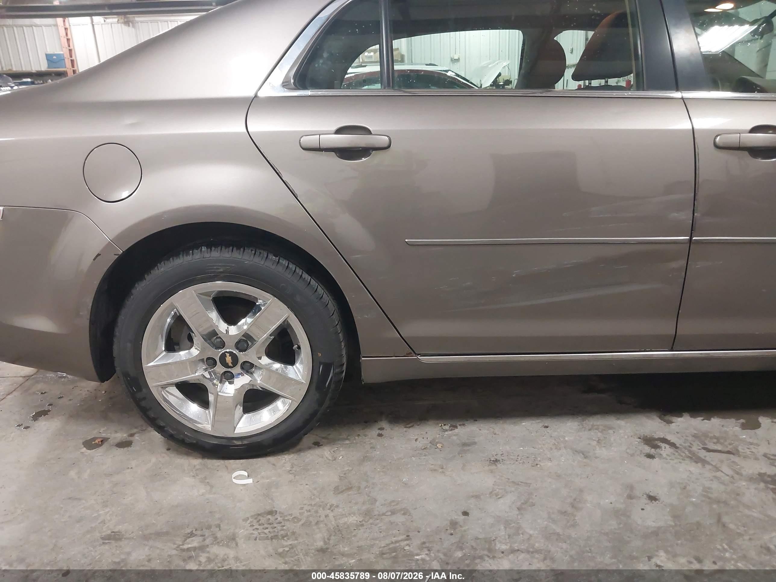 2010 Chevrolet Malibu Lt Beige vin: 1G1ZC5E05AF171225
