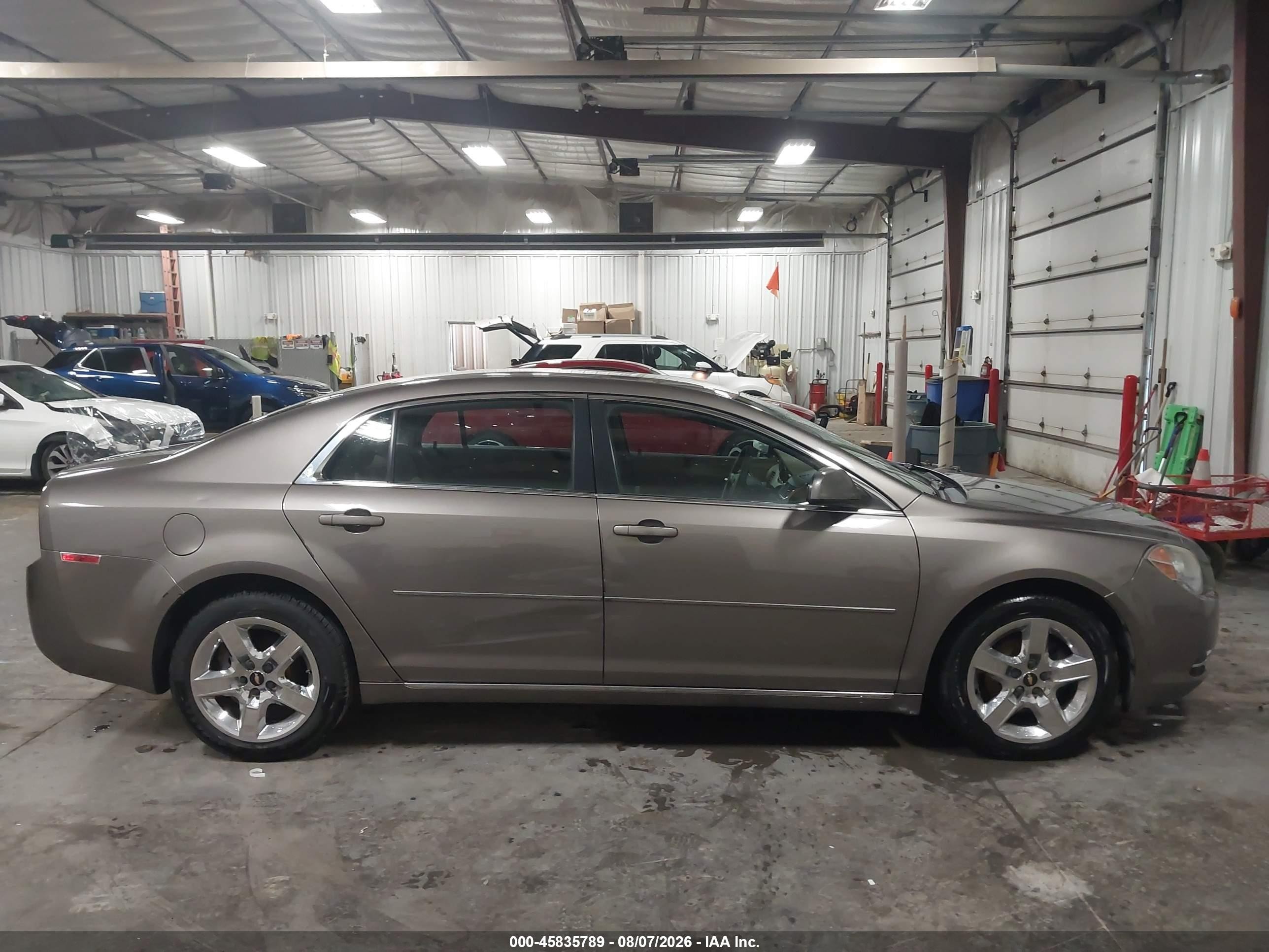 2010 Chevrolet Malibu Lt Beige vin: 1G1ZC5E05AF171225