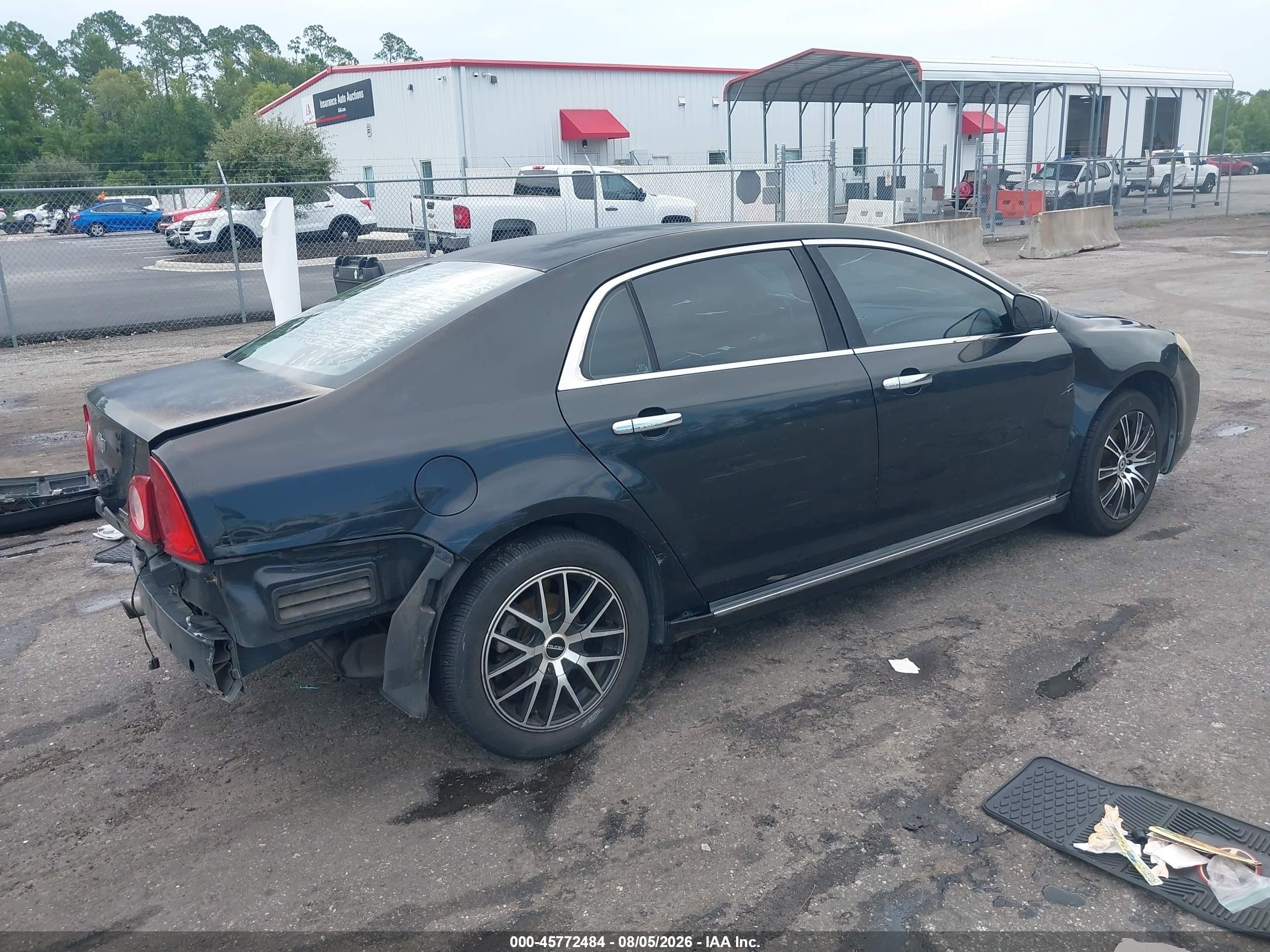 2010 Chevrolet Malibu Lt Black vin: 1G1ZC5E05AF173766