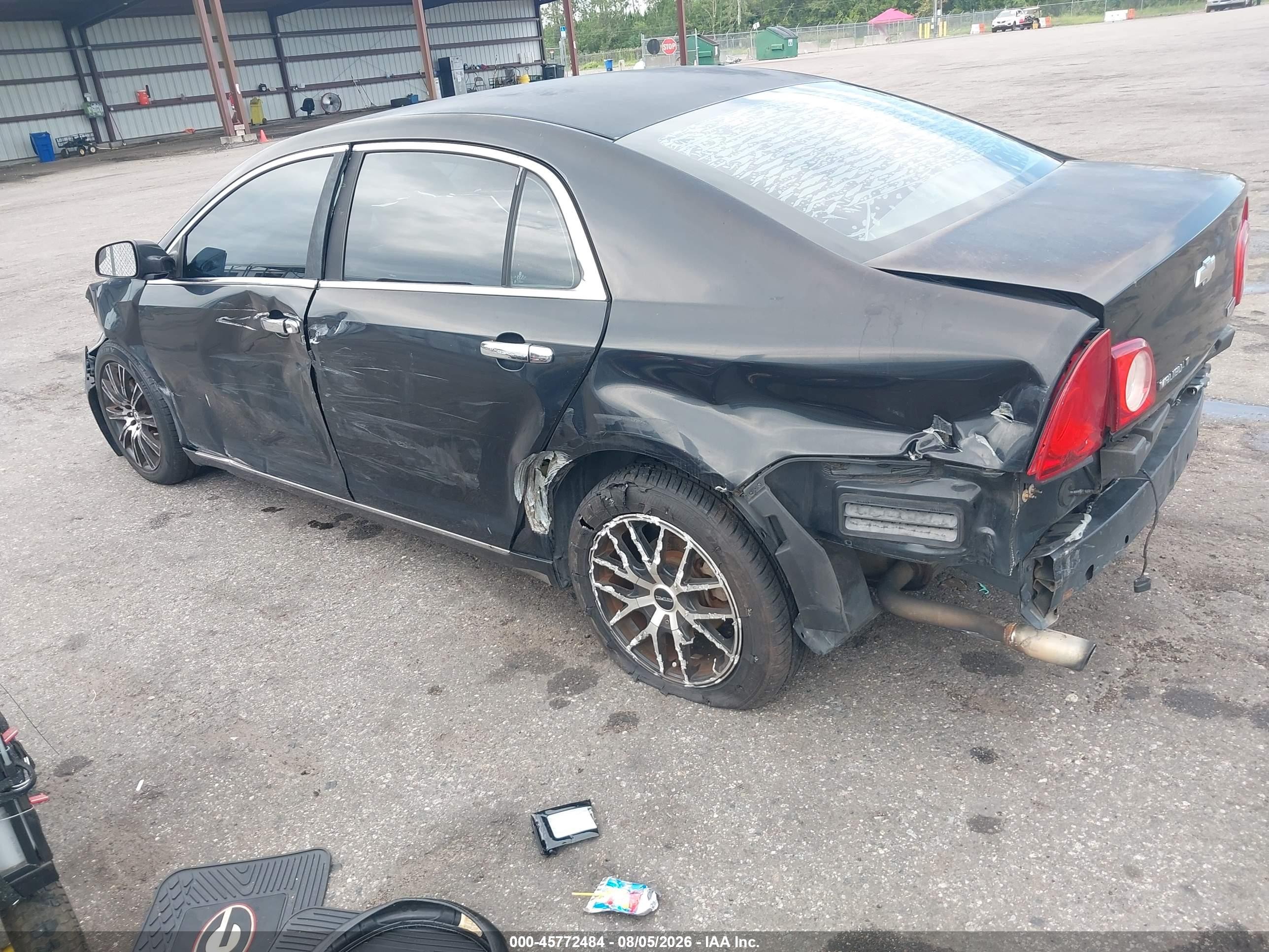 2010 Chevrolet Malibu Lt Black vin: 1G1ZC5E05AF173766