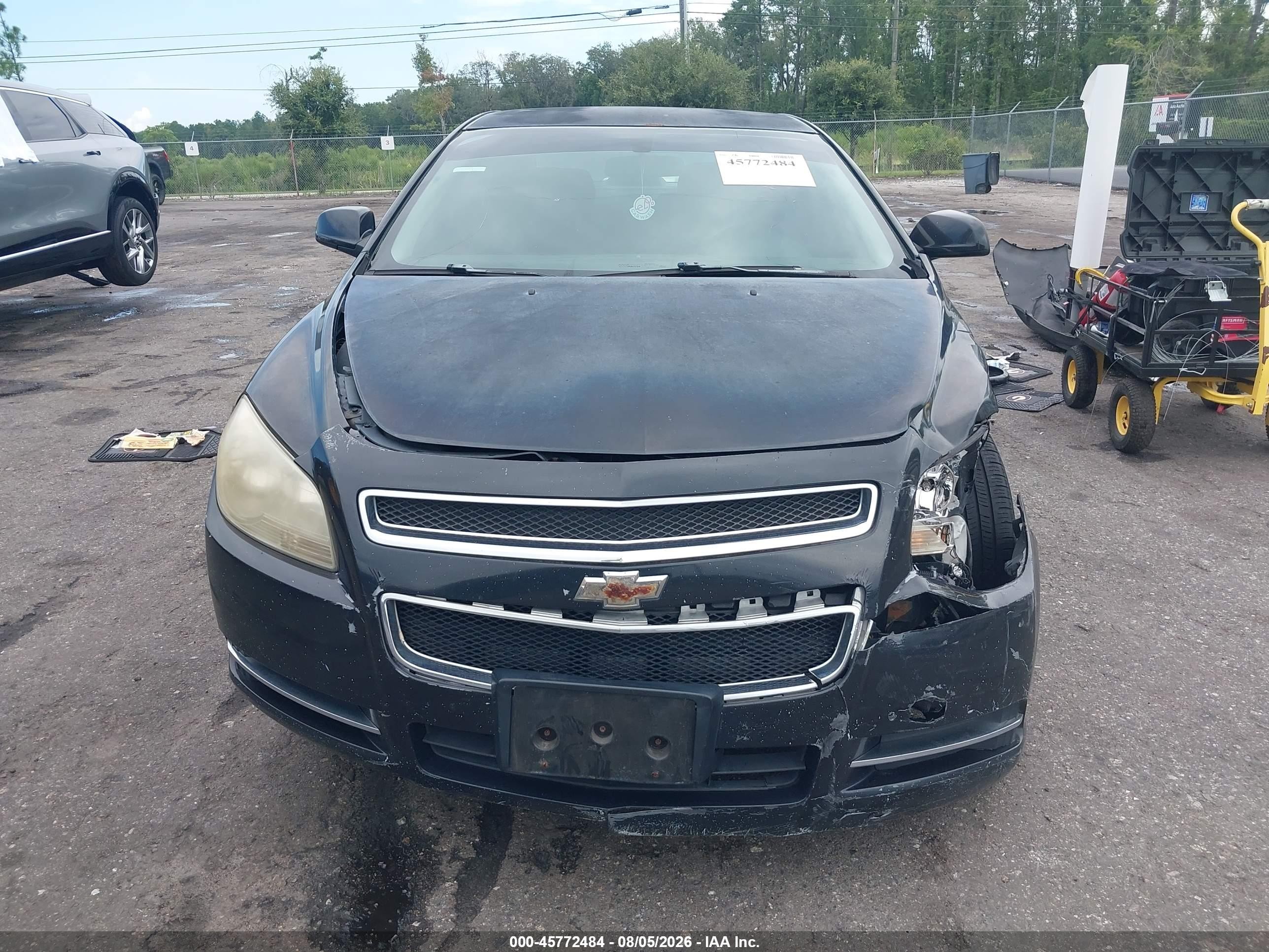 2010 Chevrolet Malibu Lt Black vin: 1G1ZC5E05AF173766