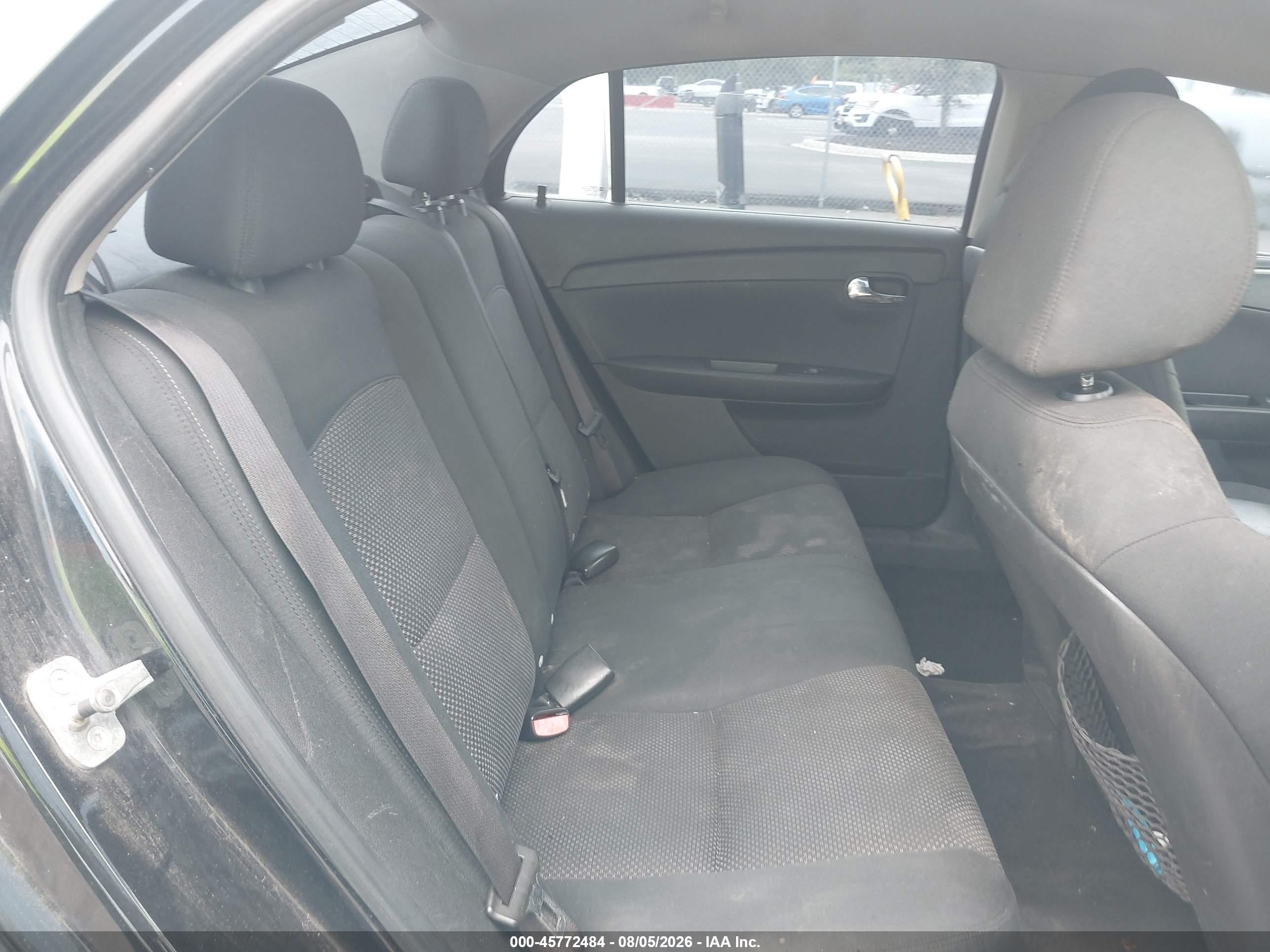 2010 Chevrolet Malibu Lt Black vin: 1G1ZC5E05AF173766