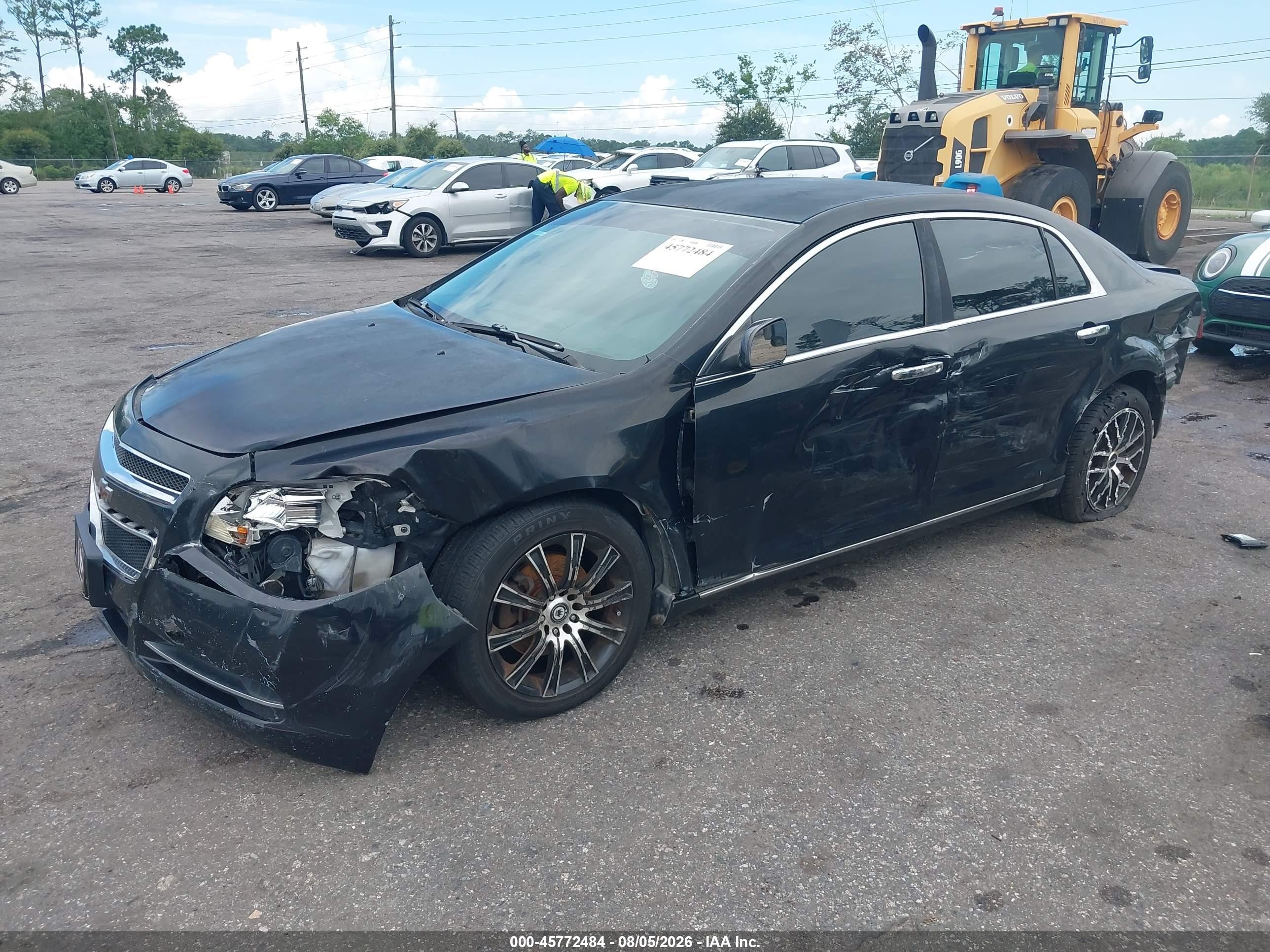 2010 Chevrolet Malibu Lt Black vin: 1G1ZC5E05AF173766