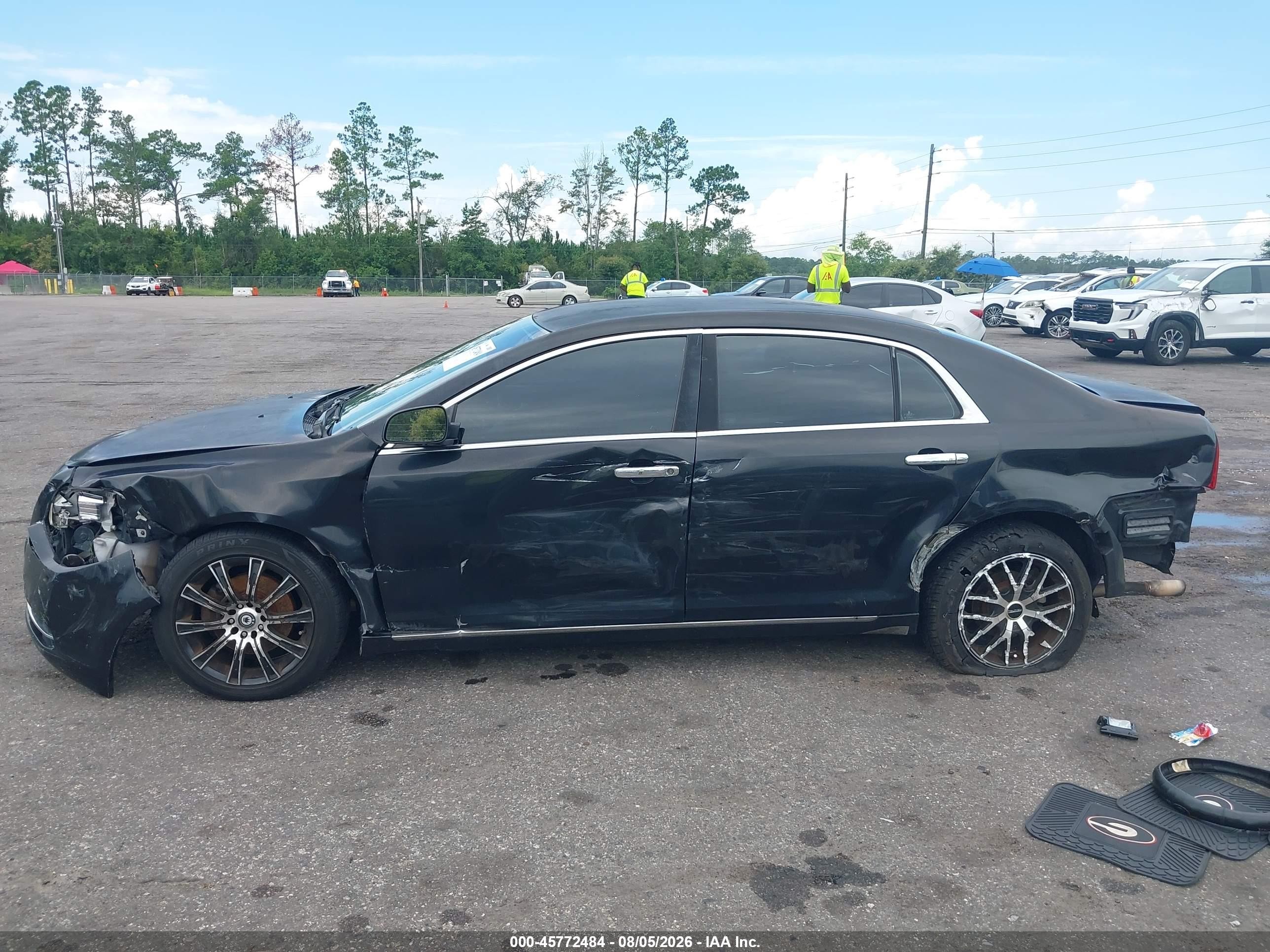 2010 Chevrolet Malibu Lt Black vin: 1G1ZC5E05AF173766