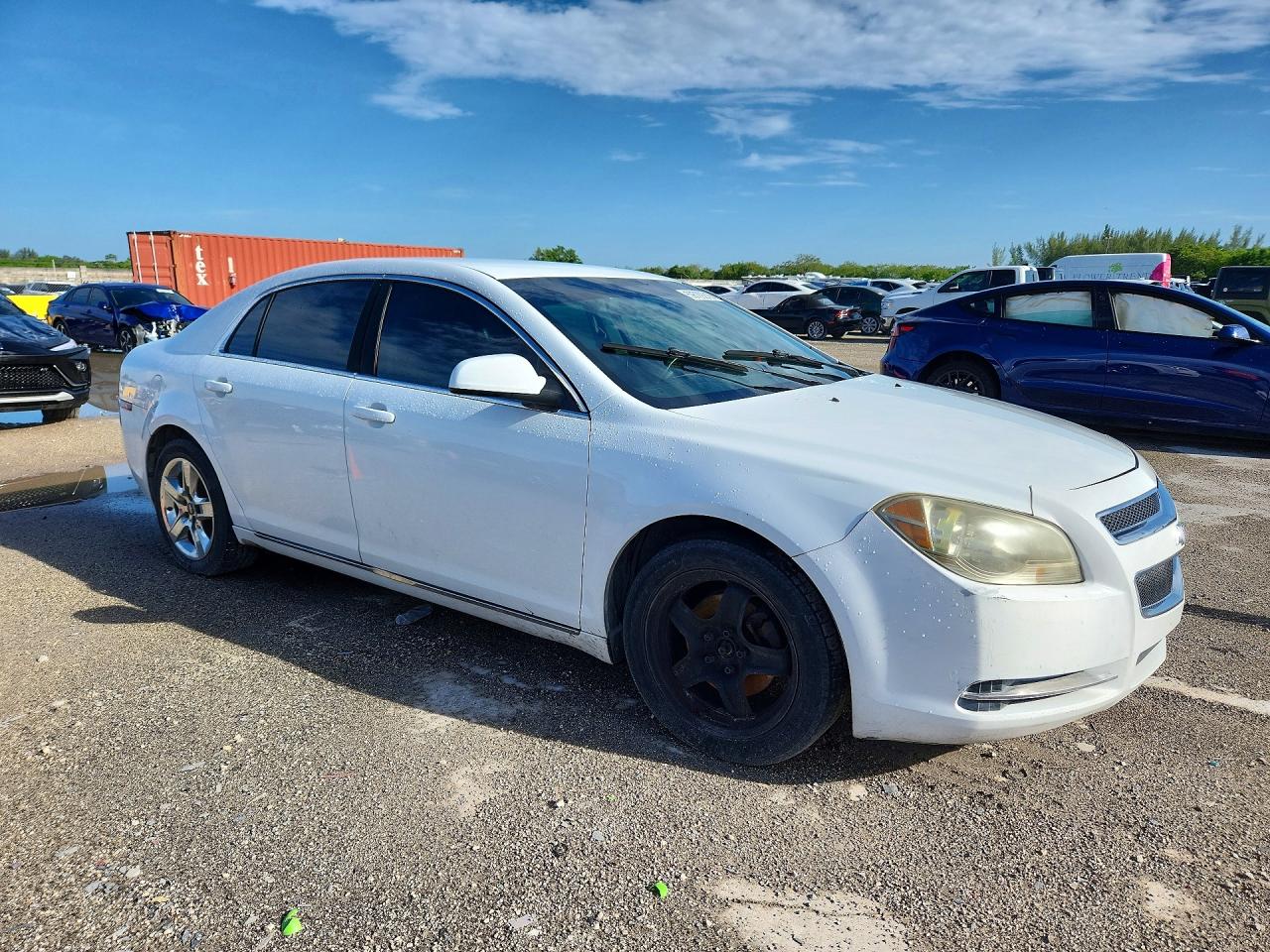 2010 Chevrolet Malibu 1lt White vin: 1G1ZC5E05AF175338
