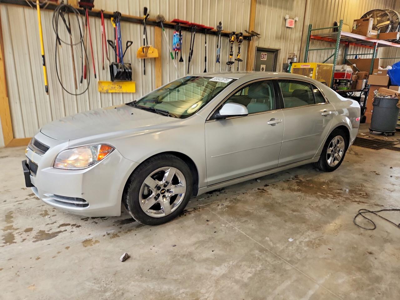 2010 Chevrolet Malibu 1lt Silver vin: 1G1ZC5E05AF187828