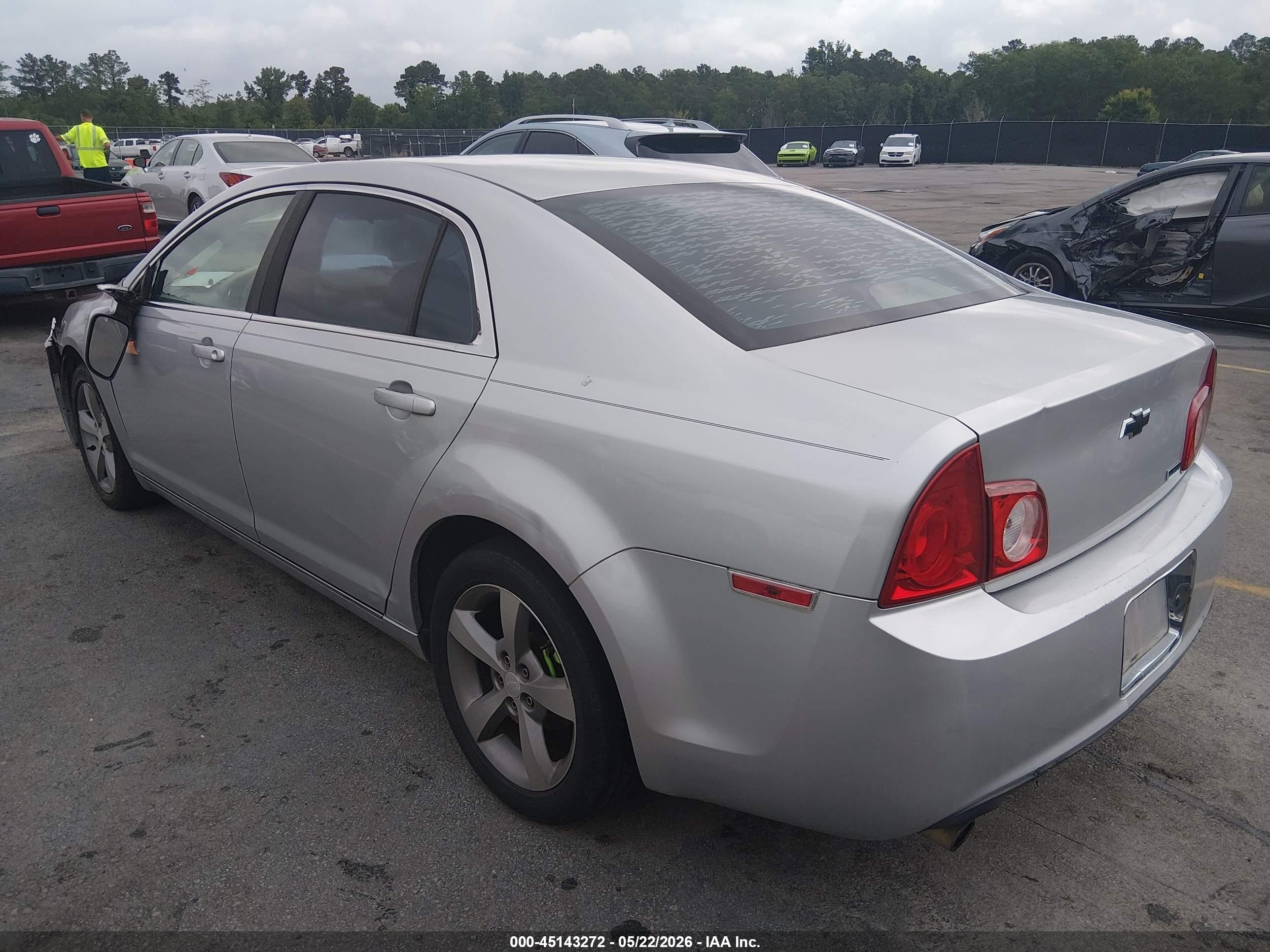 2010 Chevrolet Malibu Lt Silver vin: 1G1ZC5E05AF234324