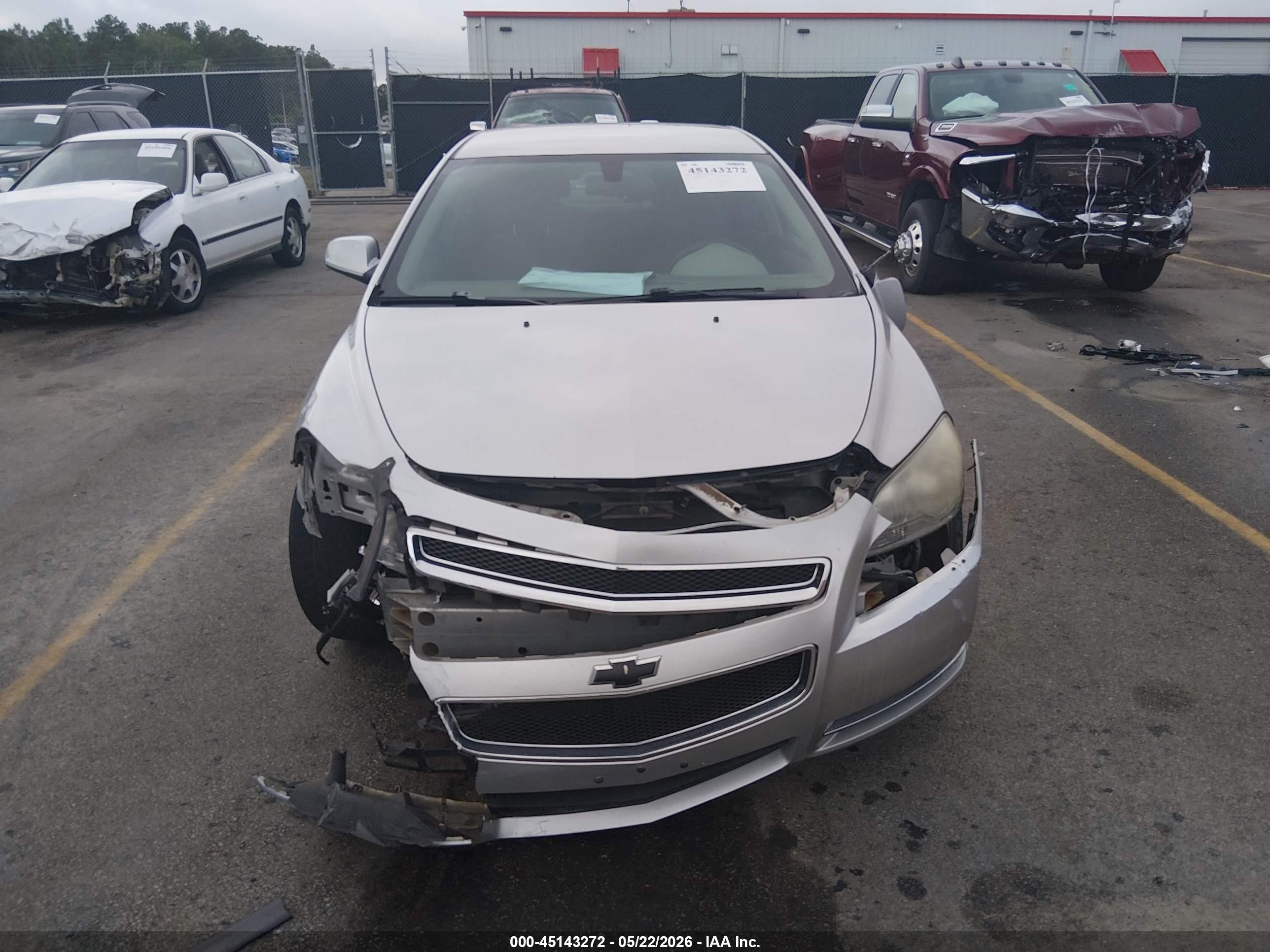 2010 Chevrolet Malibu Lt Silver vin: 1G1ZC5E05AF234324