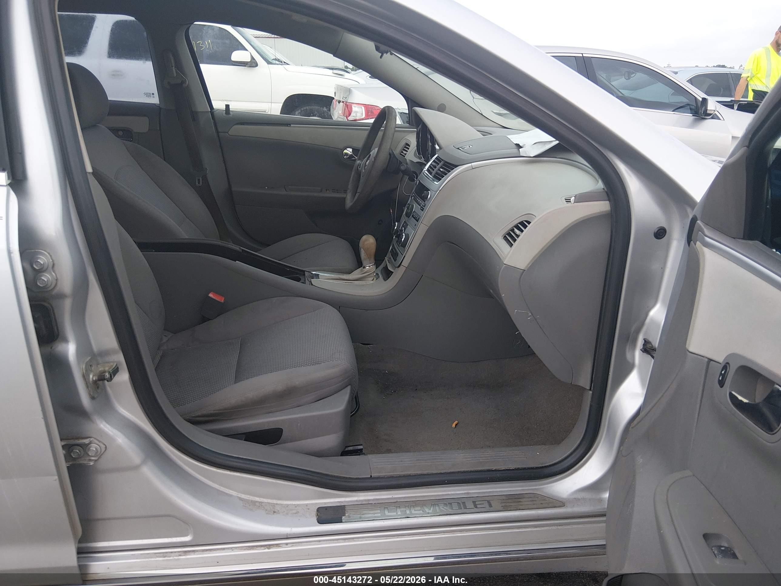 2010 Chevrolet Malibu Lt Silver vin: 1G1ZC5E05AF234324