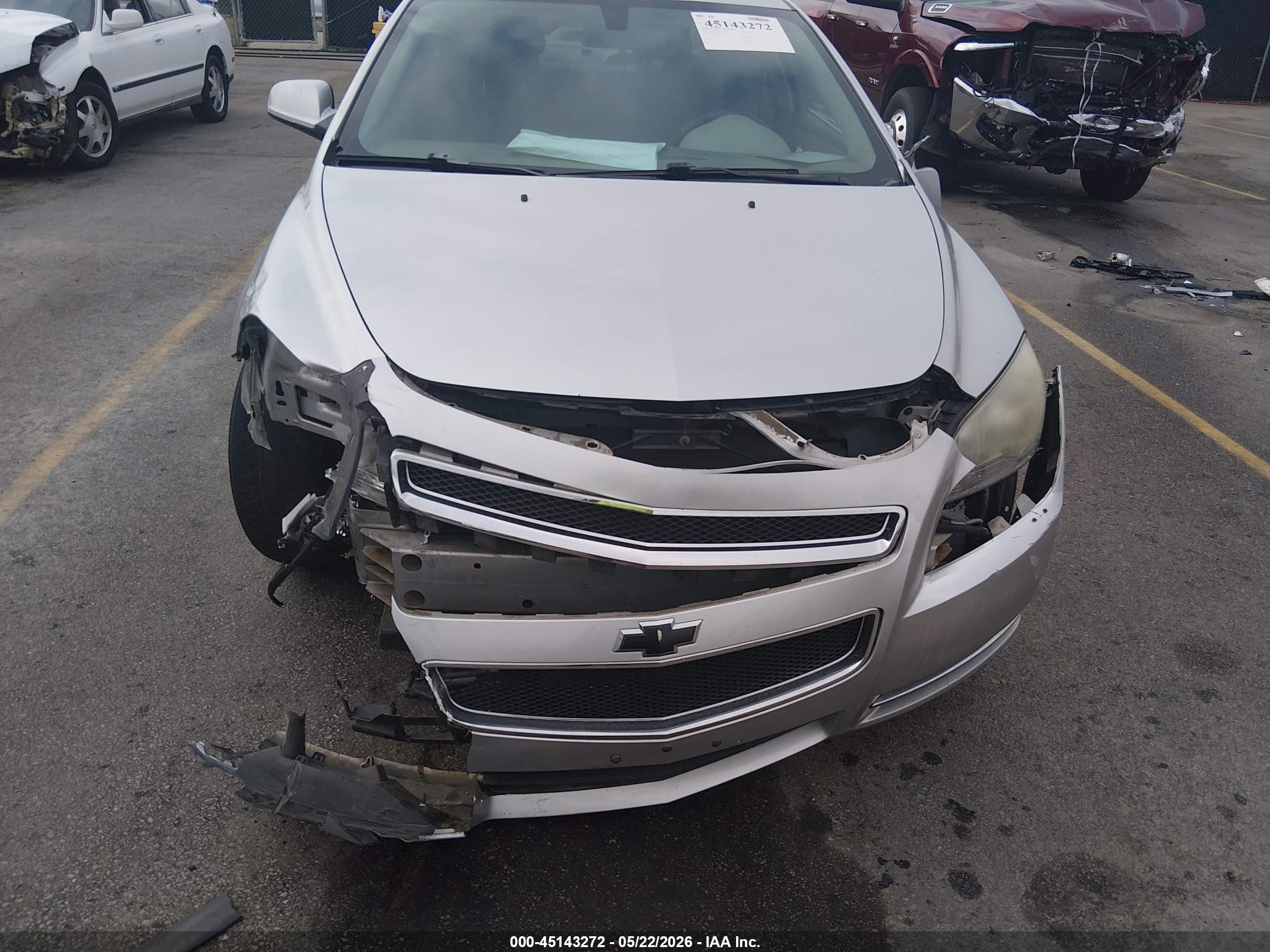 2010 Chevrolet Malibu Lt Silver vin: 1G1ZC5E05AF234324