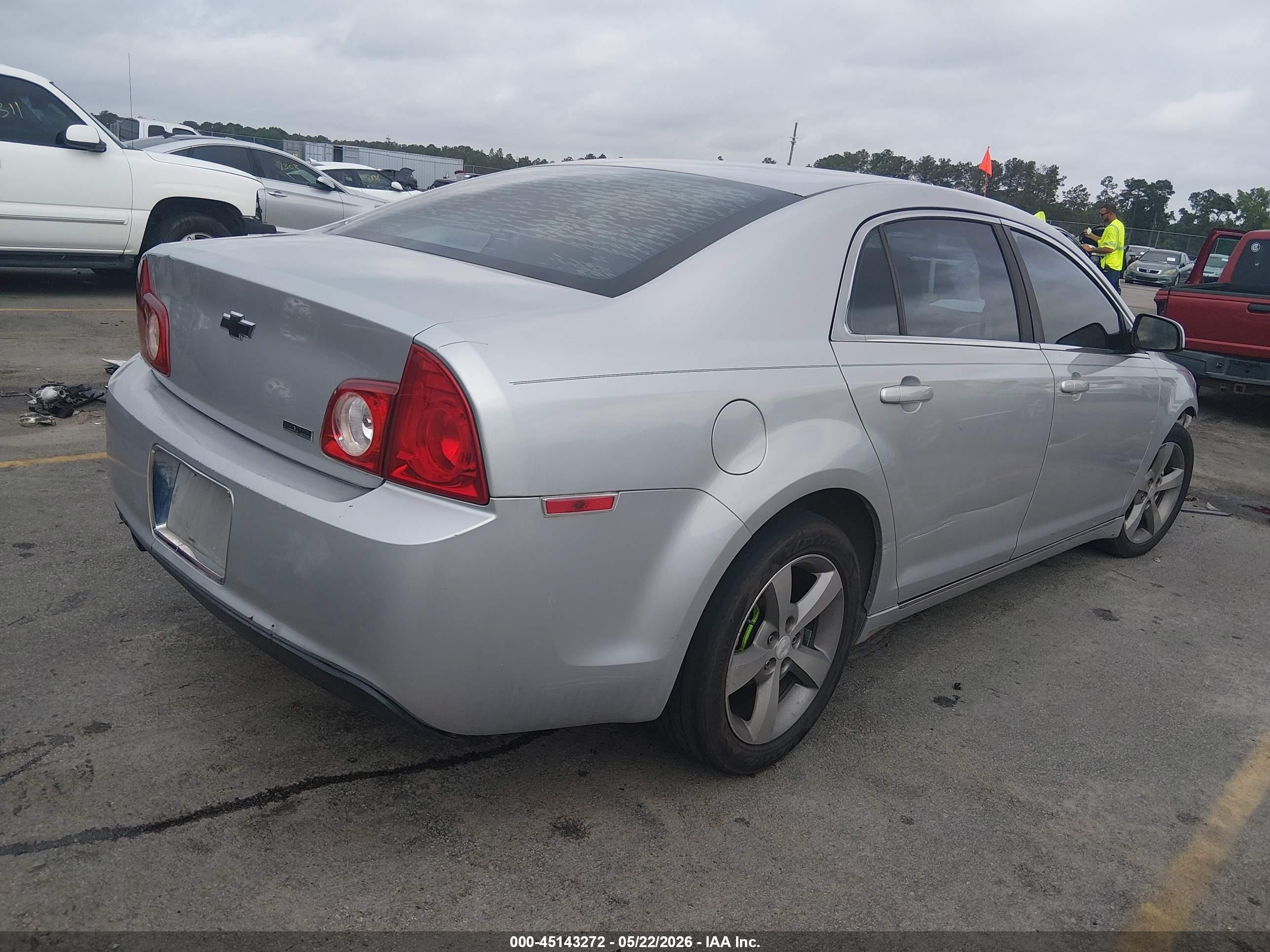 2010 Chevrolet Malibu Lt Silver vin: 1G1ZC5E05AF234324