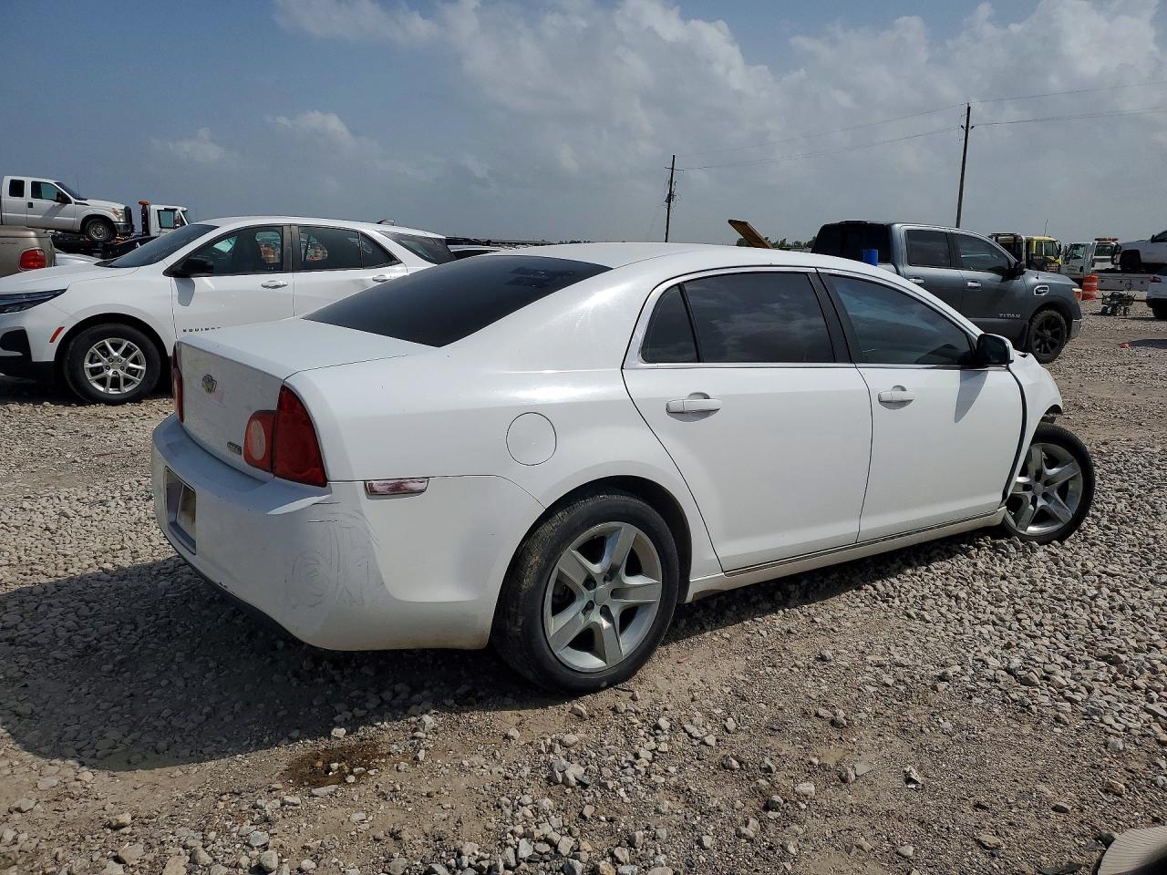 2010 Chevrolet Malibu 1lt White vin: 1G1ZC5E05AF246859