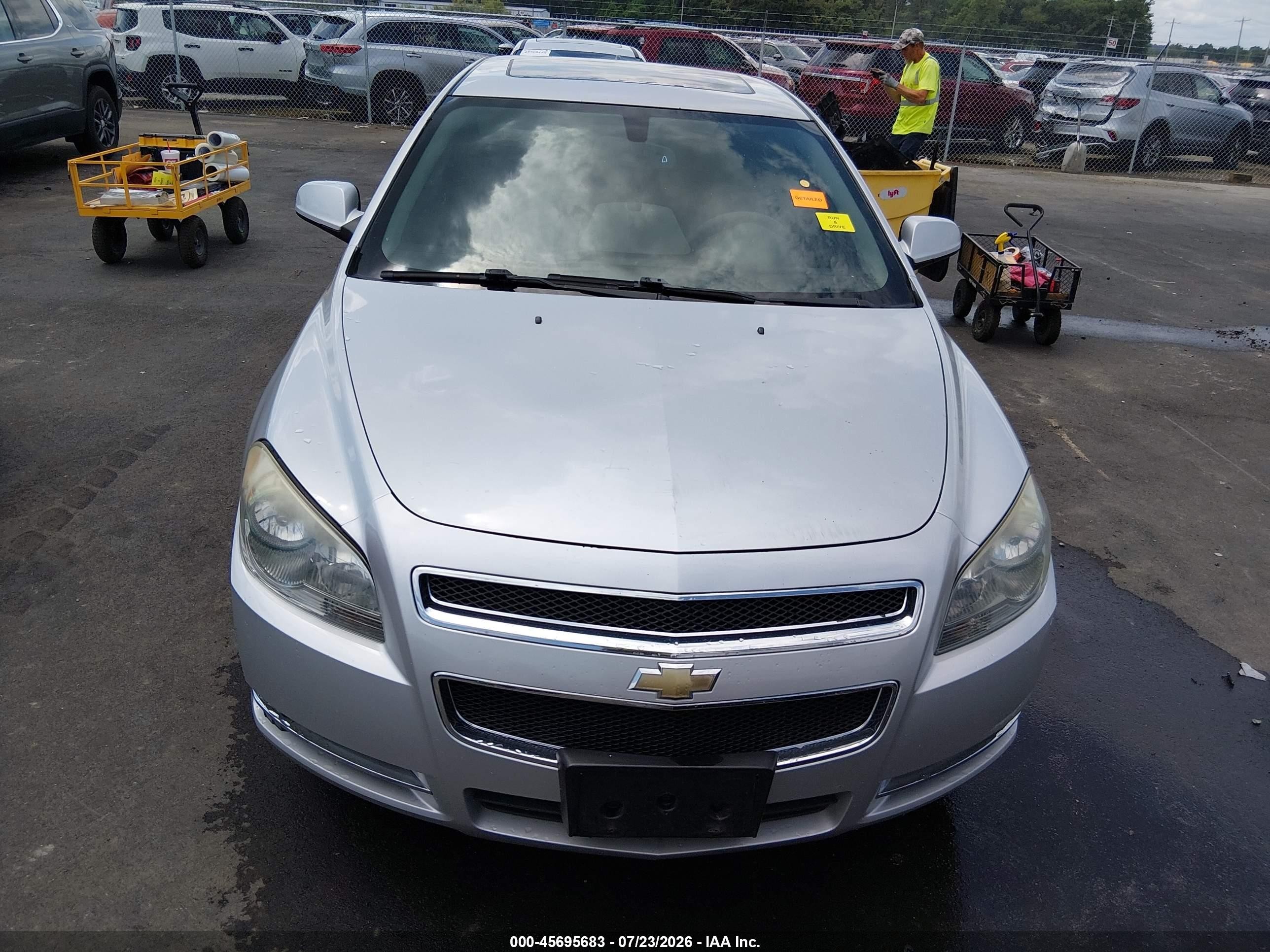 2012 Chevrolet Malibu 1lt Silver vin: 1G1ZC5E05CF144920