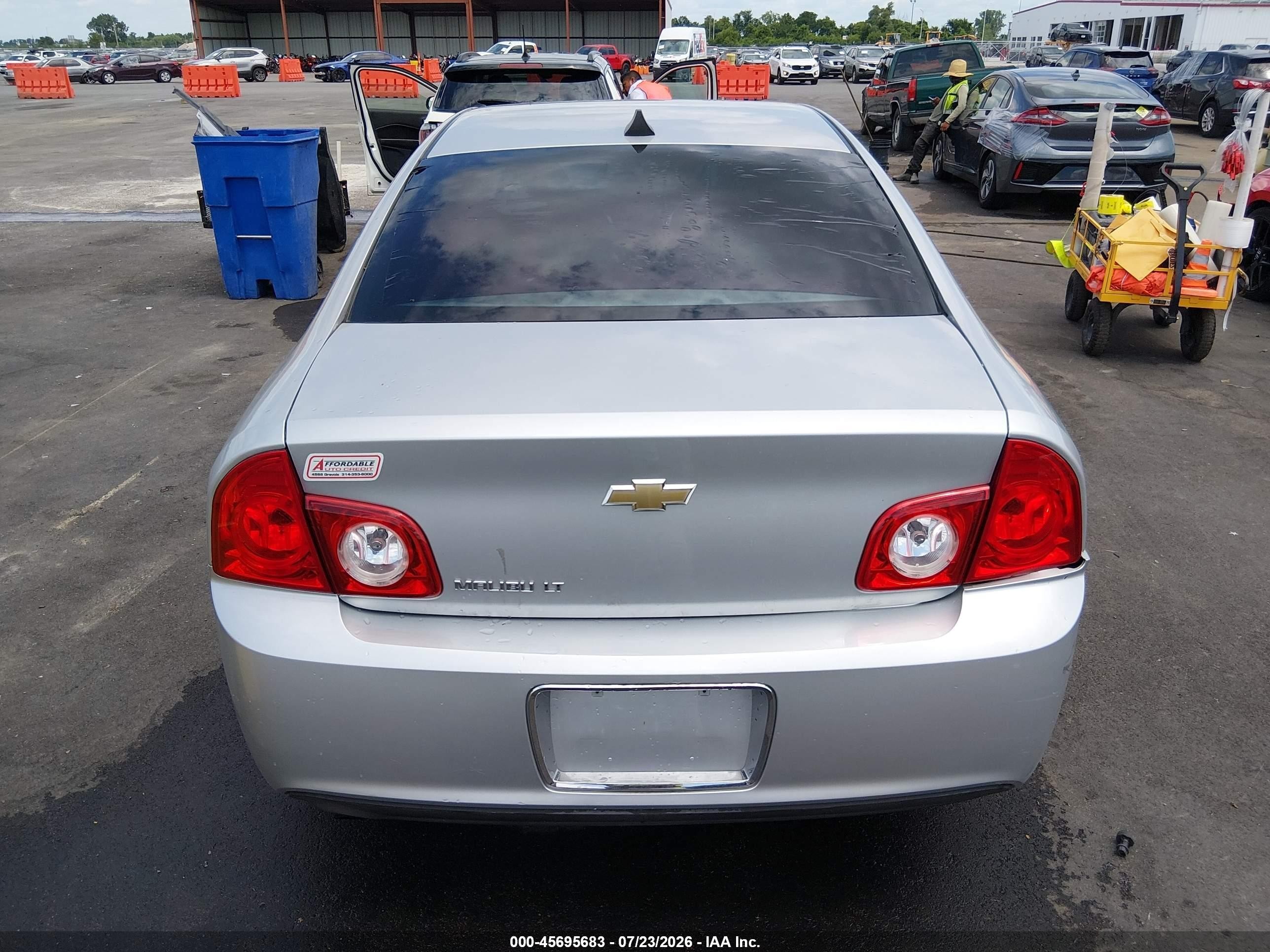 2012 Chevrolet Malibu 1lt Silver vin: 1G1ZC5E05CF144920
