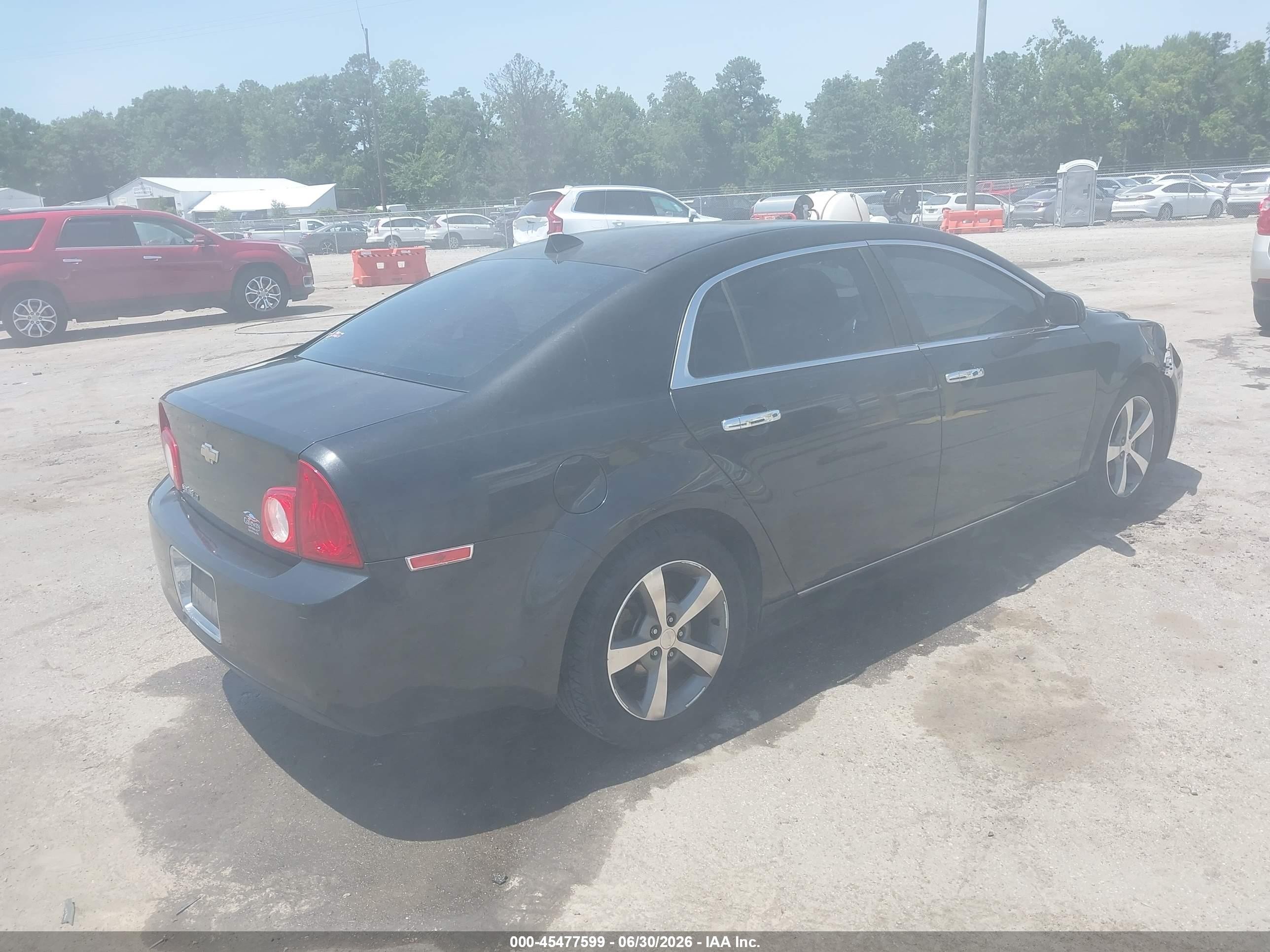 2012 Chevrolet Malibu 1lt Черный vin: 1G1ZC5E05CF162818