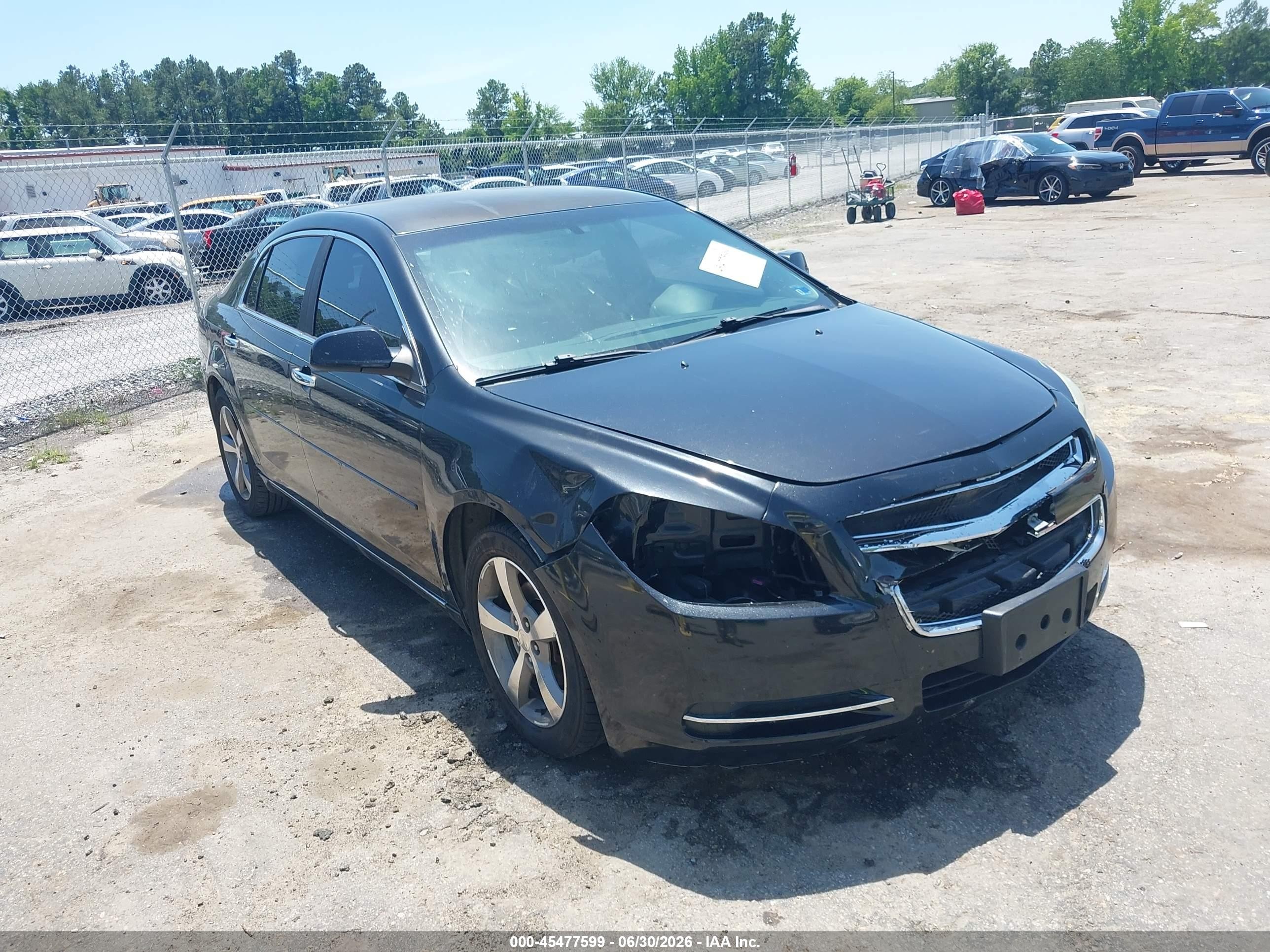 2012 Chevrolet Malibu 1lt Черный vin: 1G1ZC5E05CF162818