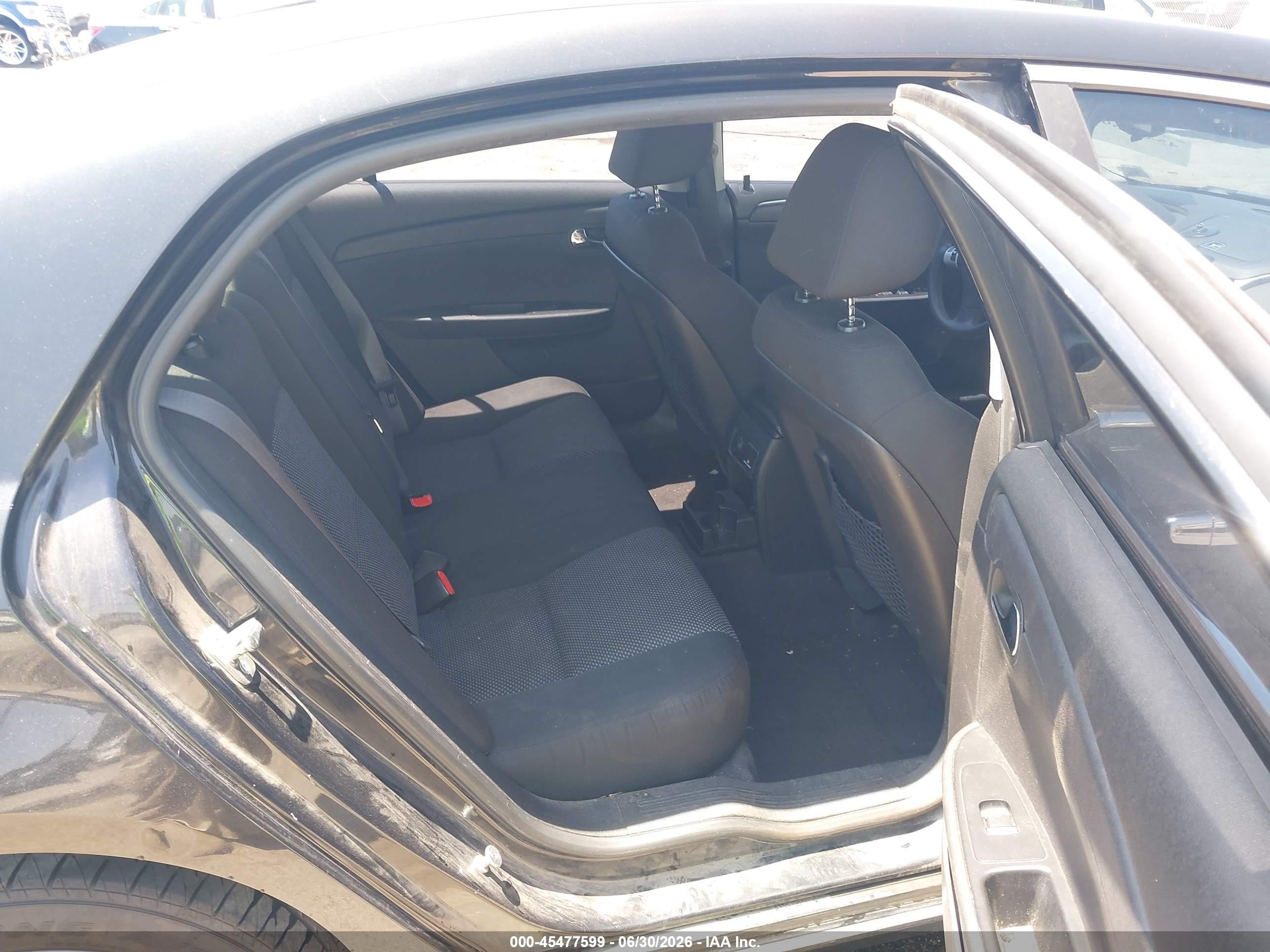 2012 Chevrolet Malibu 1lt Черный vin: 1G1ZC5E05CF162818