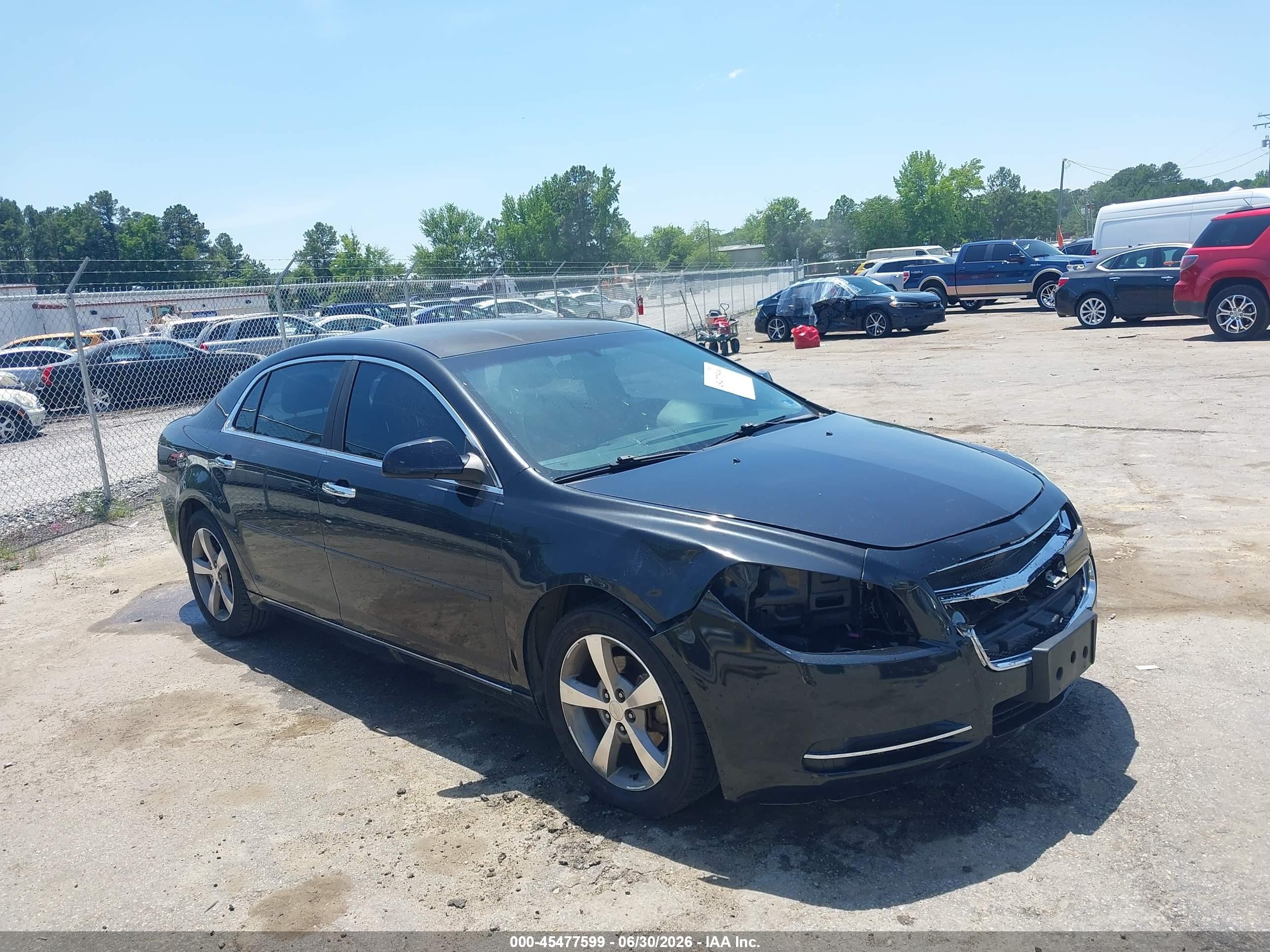 2012 Chevrolet Malibu 1lt Черный vin: 1G1ZC5E05CF162818