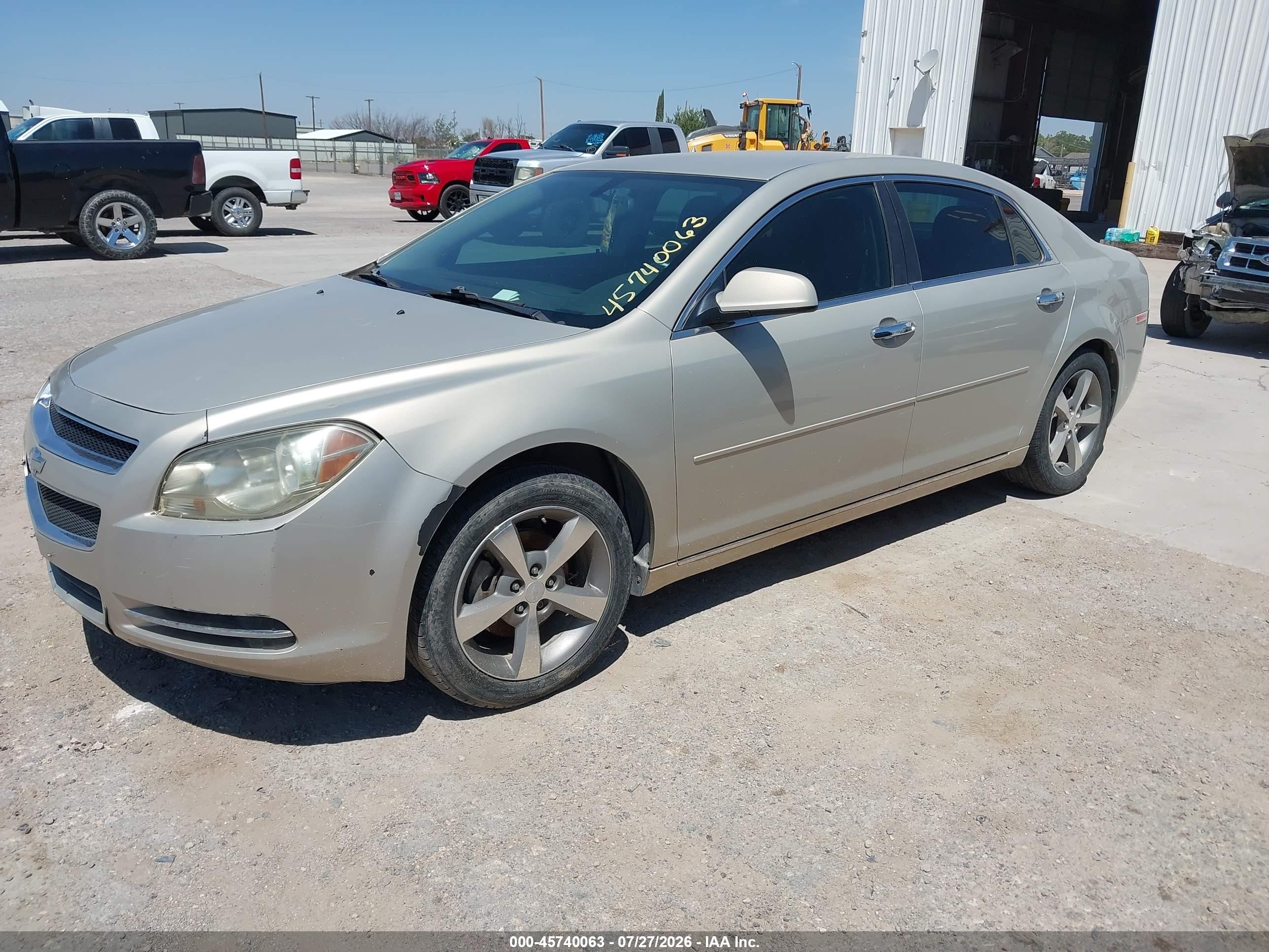 2012 Chevrolet Malibu 1lt Tan vin: 1G1ZC5E05CF163144