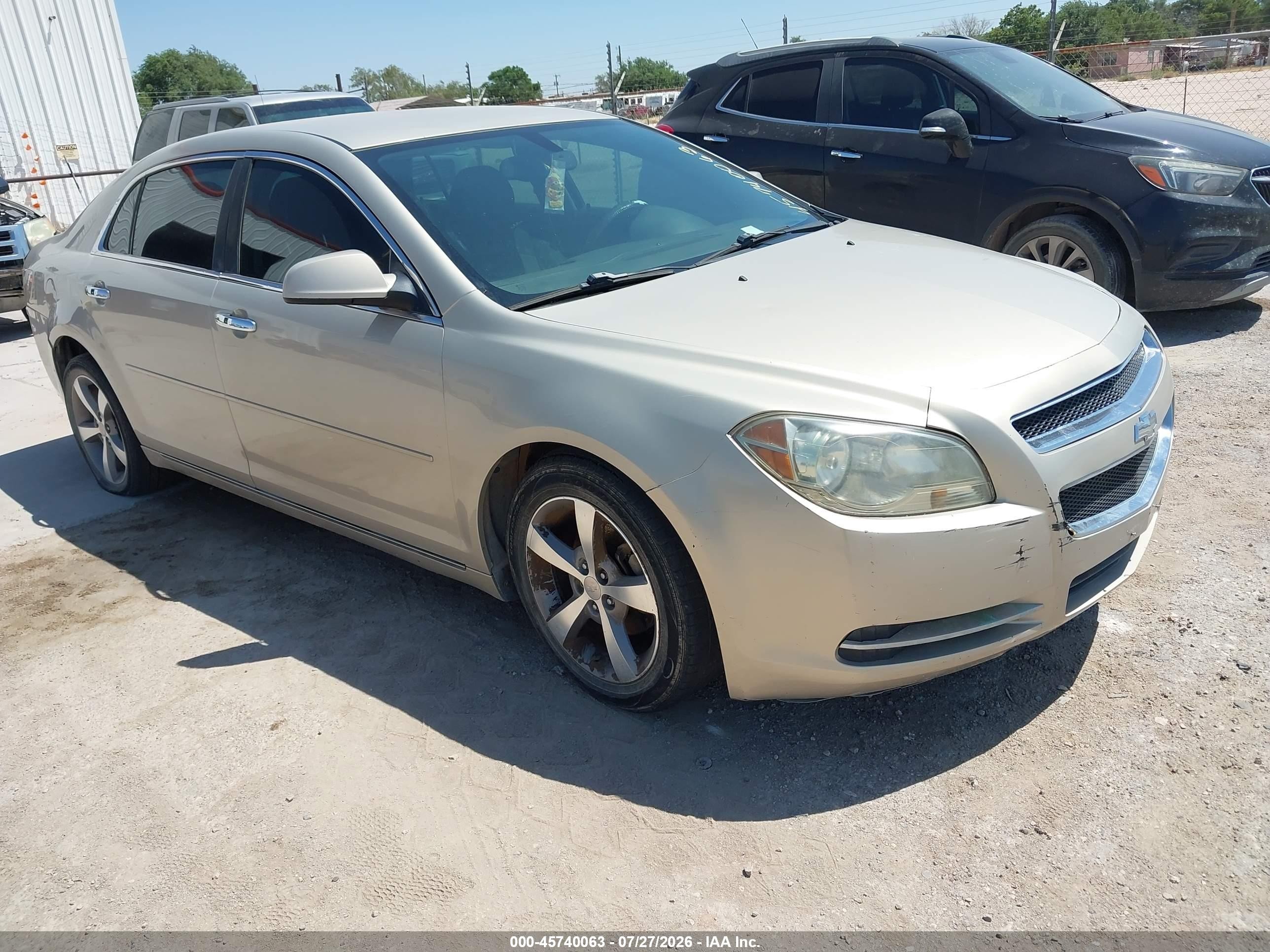 2012 Chevrolet Malibu 1lt Tan vin: 1G1ZC5E05CF163144